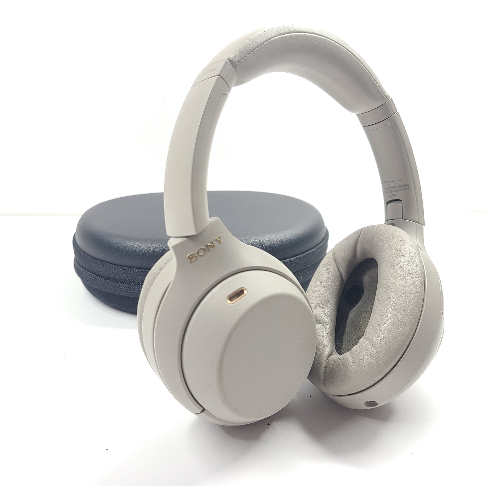 Sony WH-1000XM4 Wireless Noise Cancelling Bluetooth Headphones - Silver