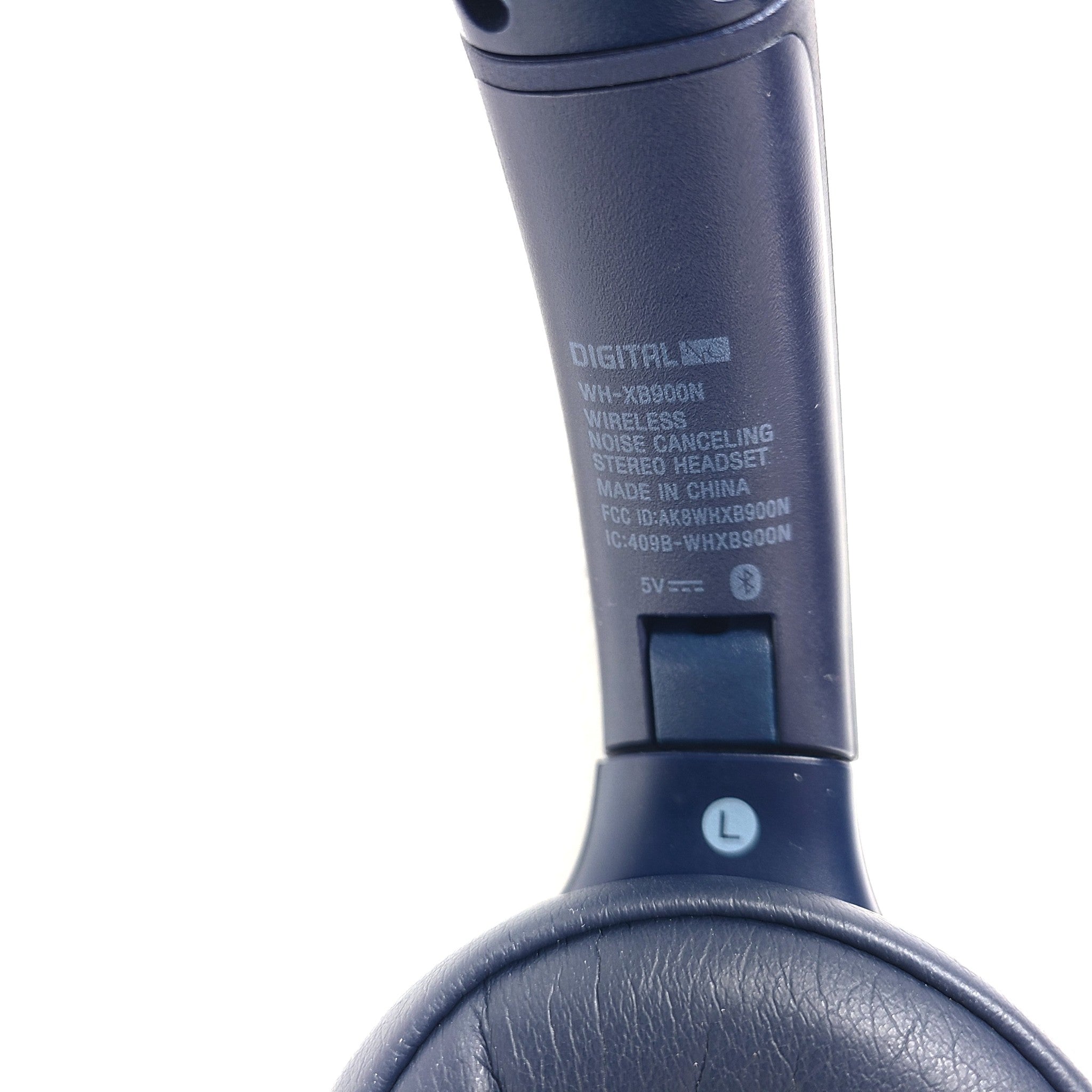 Sony WH-XB900N Extra Bass Over the Ear Headband Headphones - Blue GRADE A-