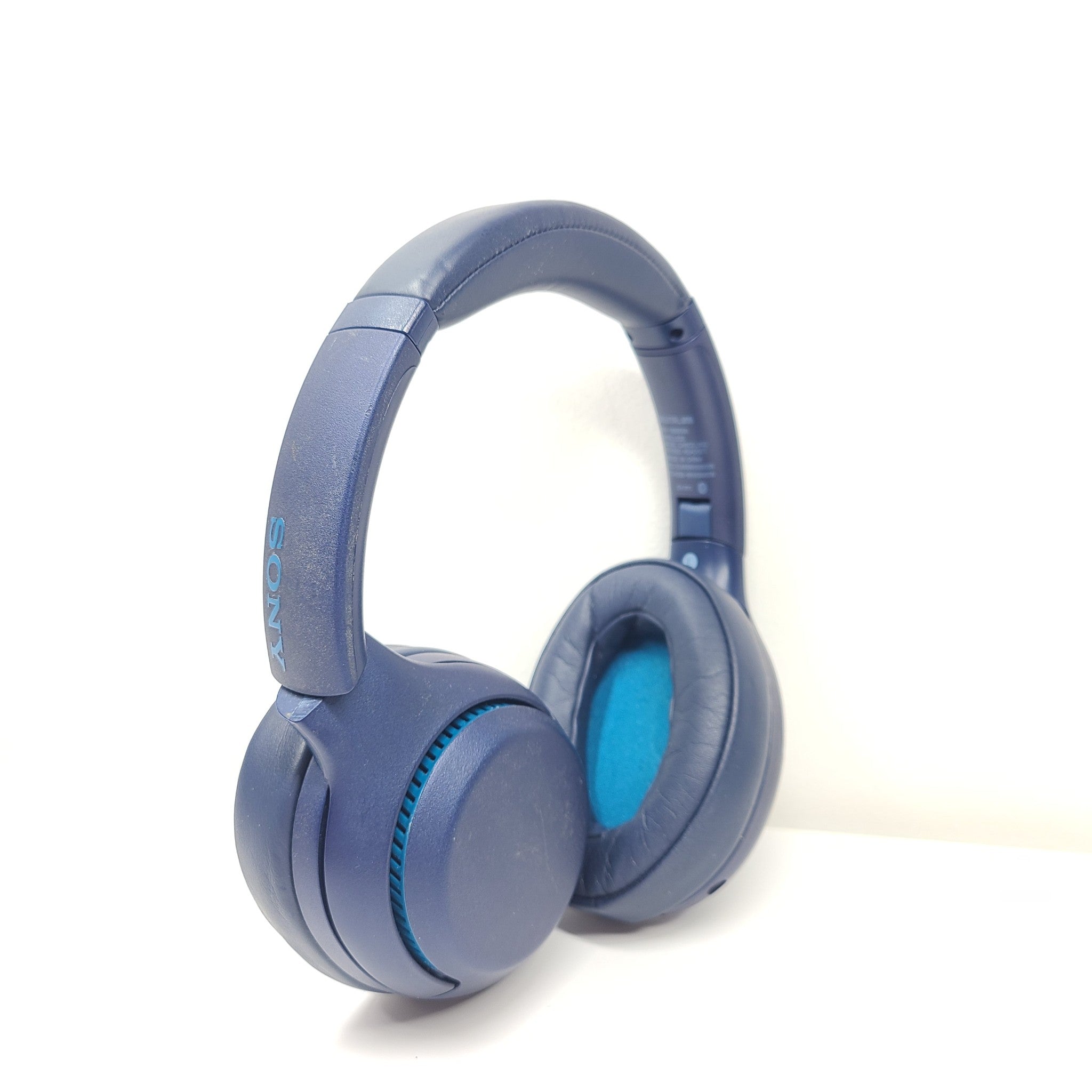 Sony WH-XB900N Extra Bass Over the Ear Headband Headphones - Blue GRADE A-