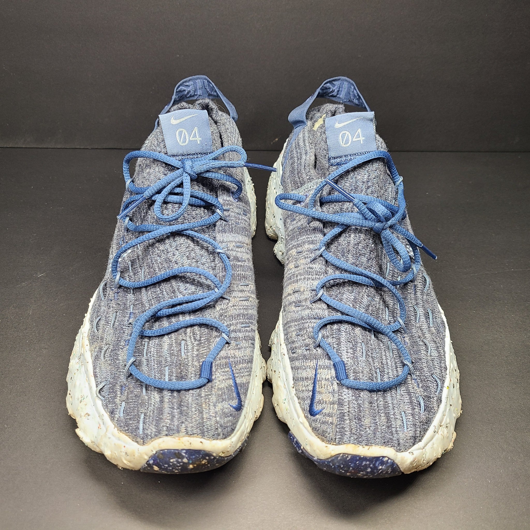Nike Men's Space Hippie 04 Mystic Sneakers Shoes CZ6398-400 Blue US9.5