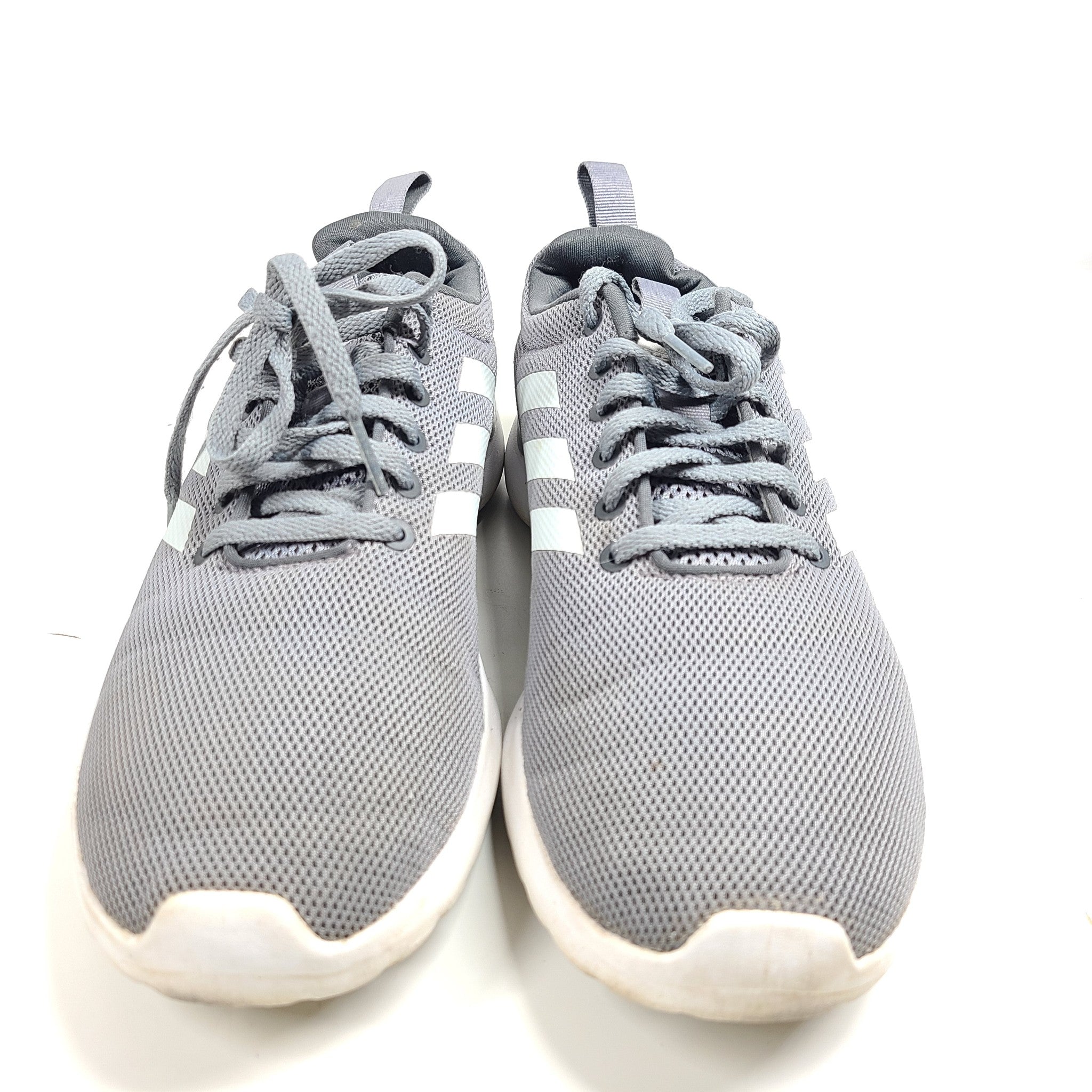 Adidas Women's Lite Racer CLN Shoes Gray White Cloudfoam EE8219 Sz US 8.5