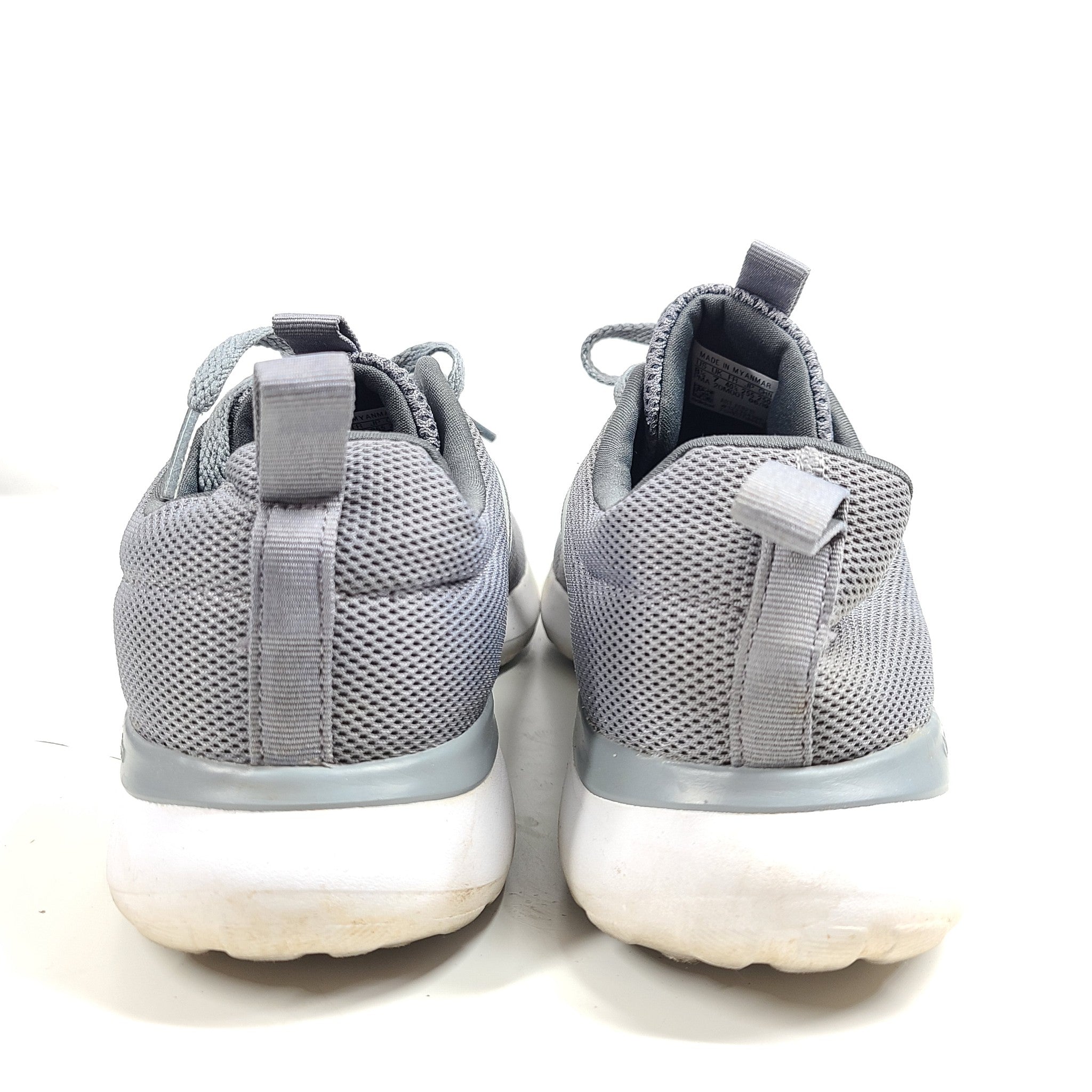 Adidas Women's Lite Racer CLN Shoes Gray White Cloudfoam EE8219 Sz US 8.5