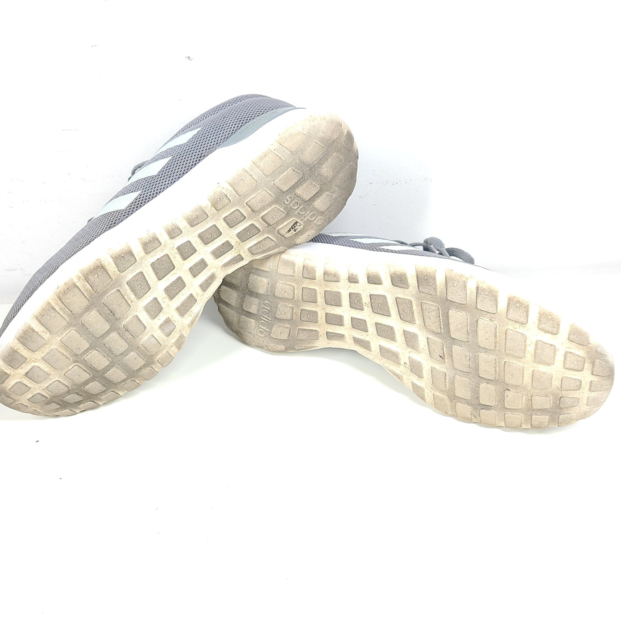 Adidas Women's Lite Racer CLN Shoes Gray White Cloudfoam EE8219 Sz US 8.5