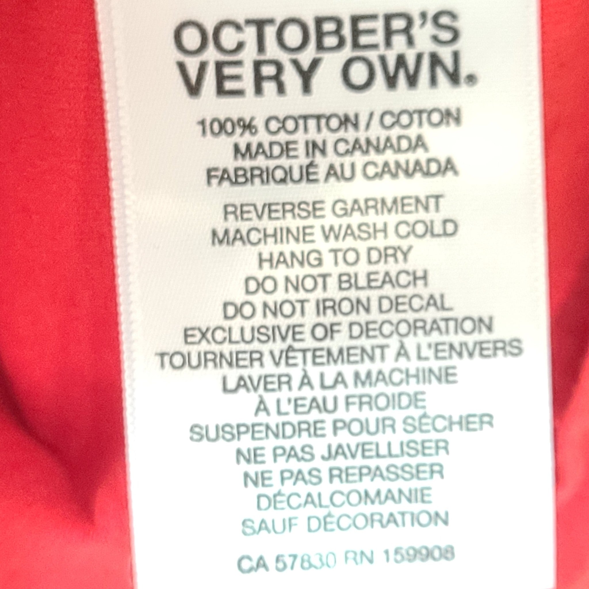 RARE Ovo October's Very Own Men's Stained Glass Owl T-shirt Tee Red Sz S