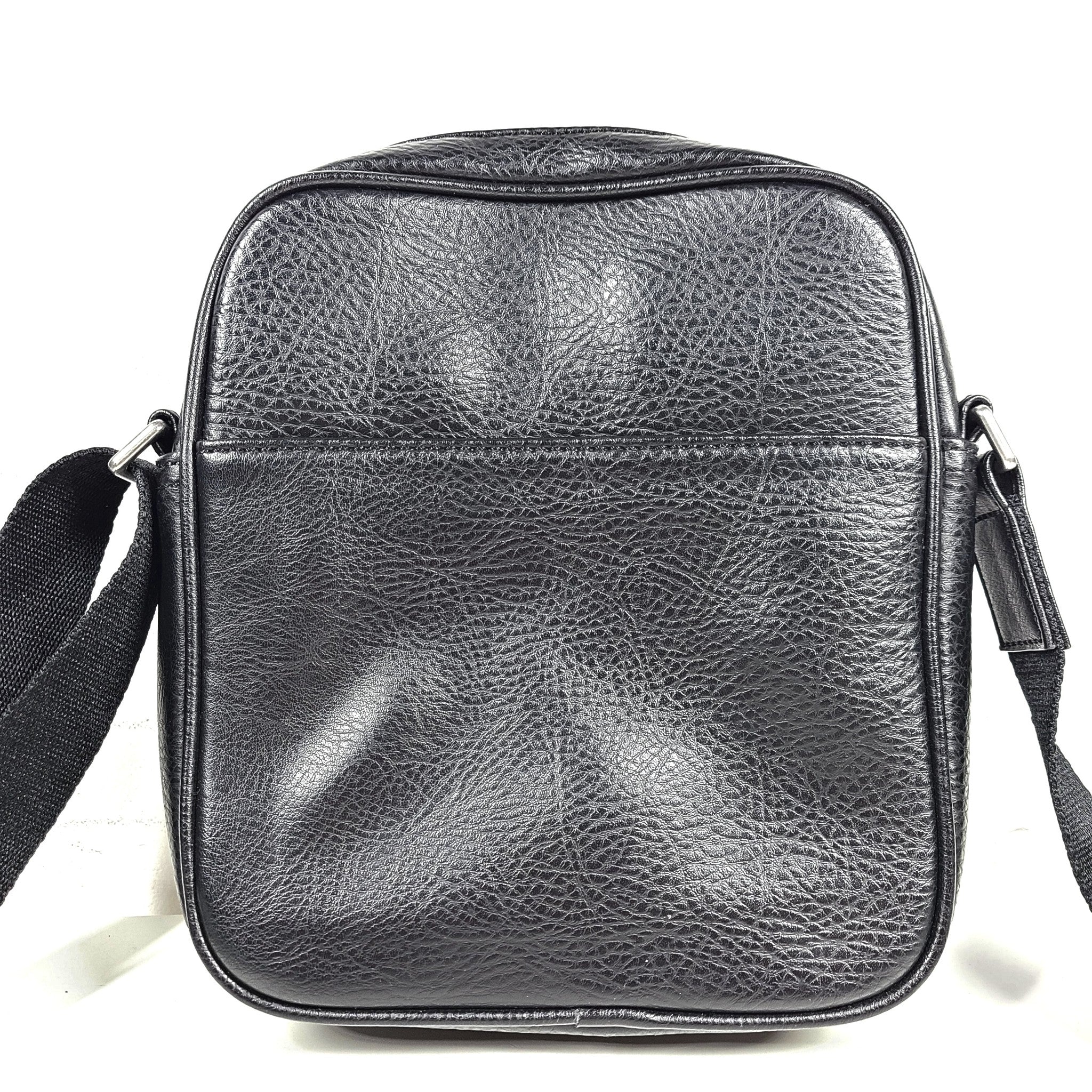 Matt & Nat Cohen Men's Crossbody Messenger Black Vegan Leather