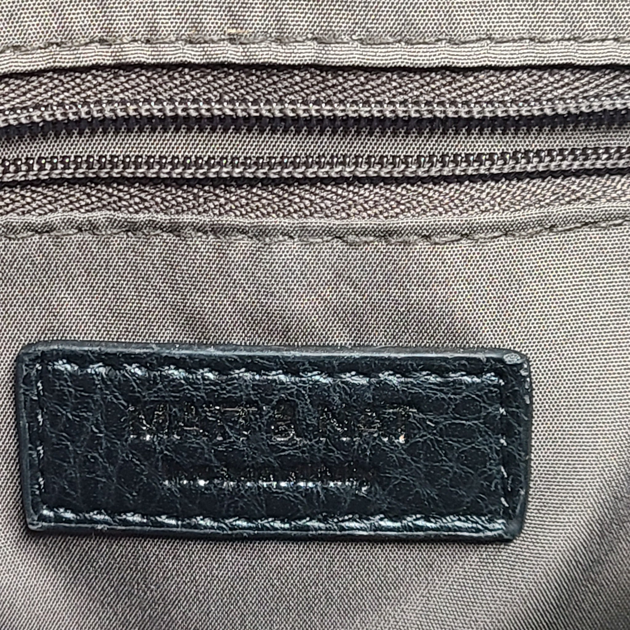 Matt & Nat Cohen Men's Crossbody Messenger Black Vegan Leather