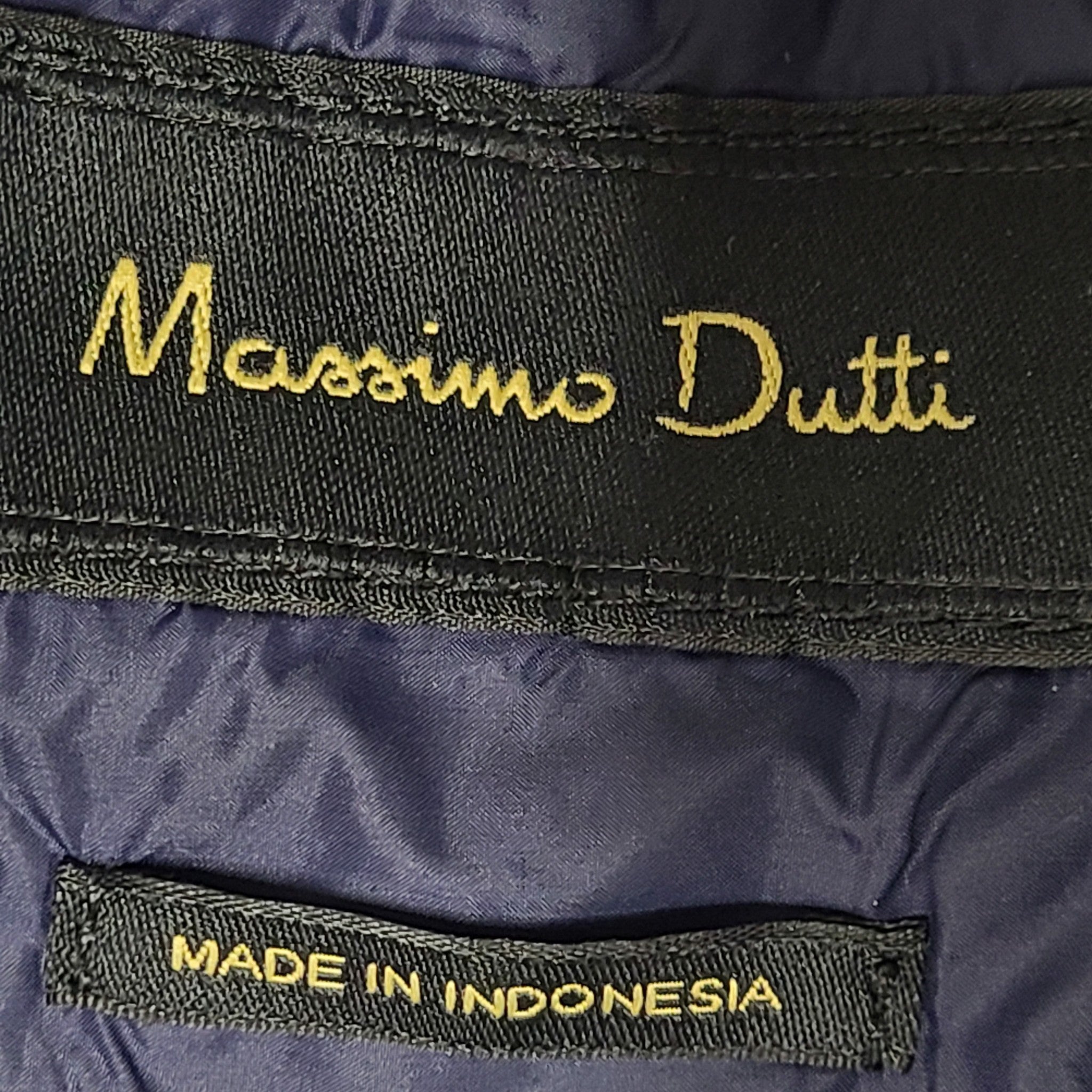 Massimo Dutti Men's Light Insulated Jacket Navy Blue Sz XXL