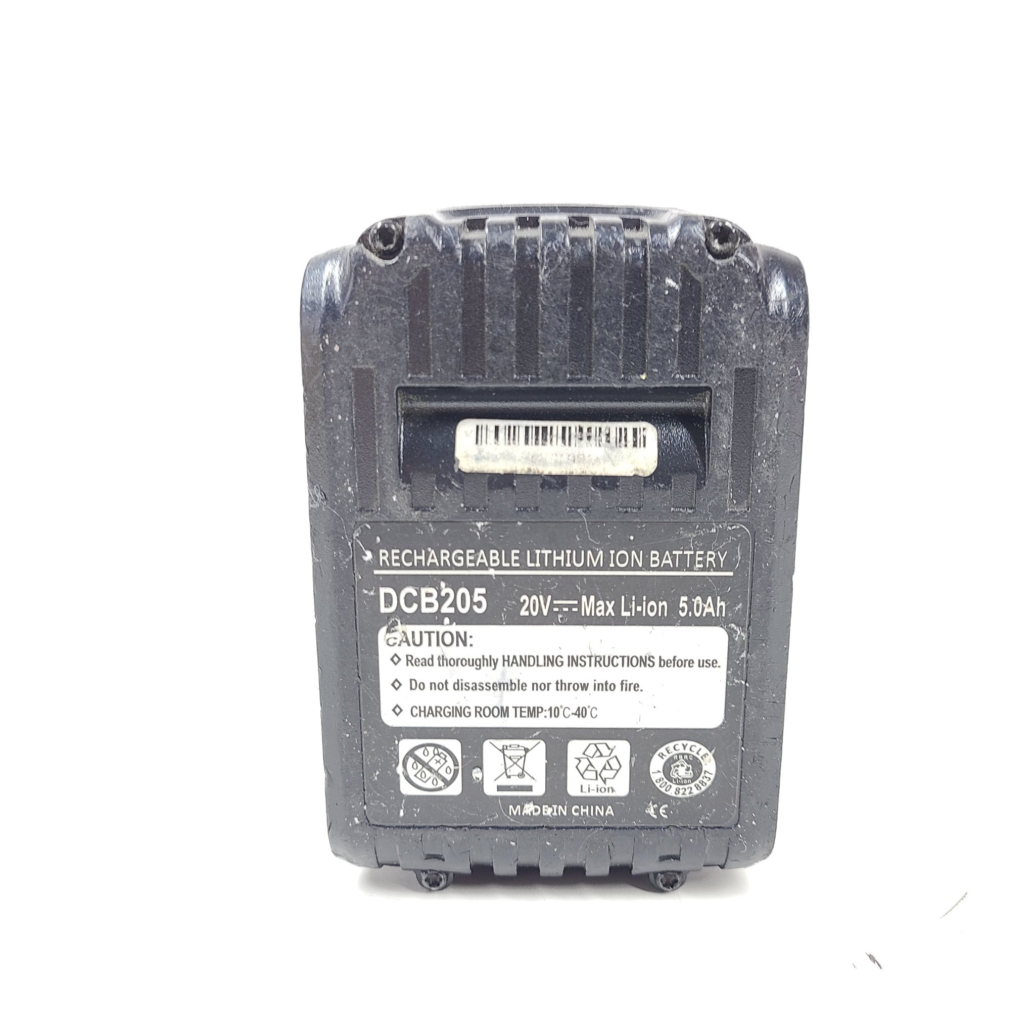 Replacement for DEWALT DCB205 20V 5Ah 100Wh Lithium-Ion Battery - Biswaye