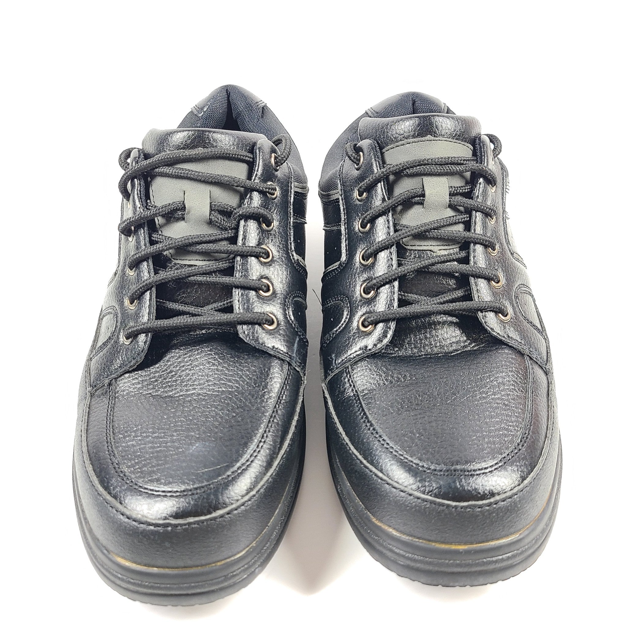 Deer Stags Men's 'Officer' Comfort Oxford Shoes Black Vegan Leather US 11.5