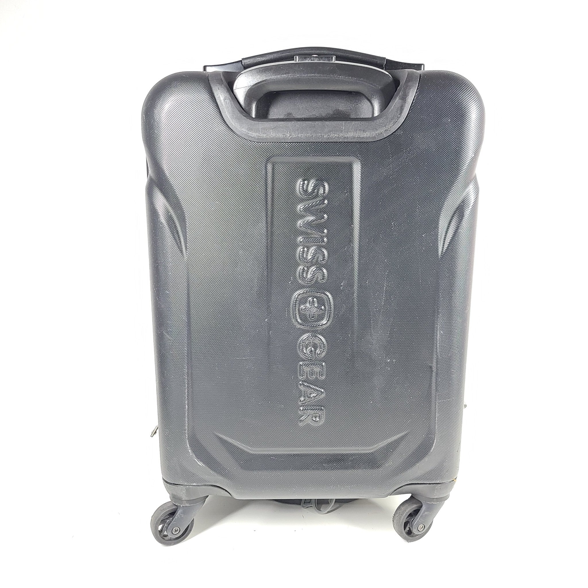 Swiss Gear 21" Spinner Hardside Carry On Cabin Luggage Lightweight Black