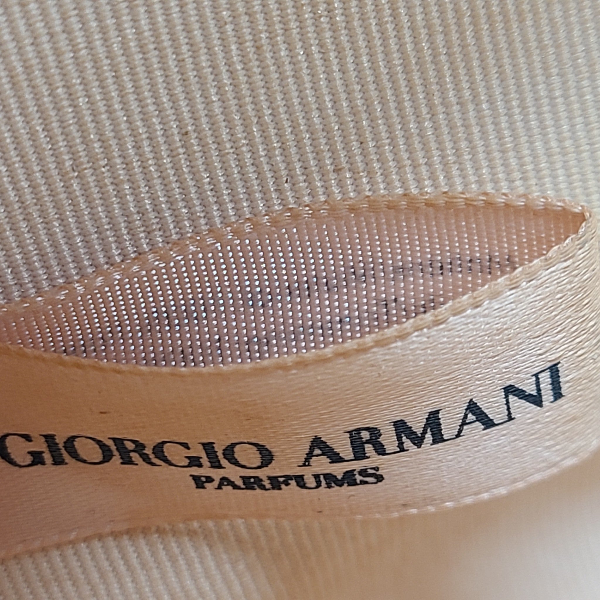 Giorgio Armani Parfums Cosmetic Bag Makeup Toiletry Pouch Black