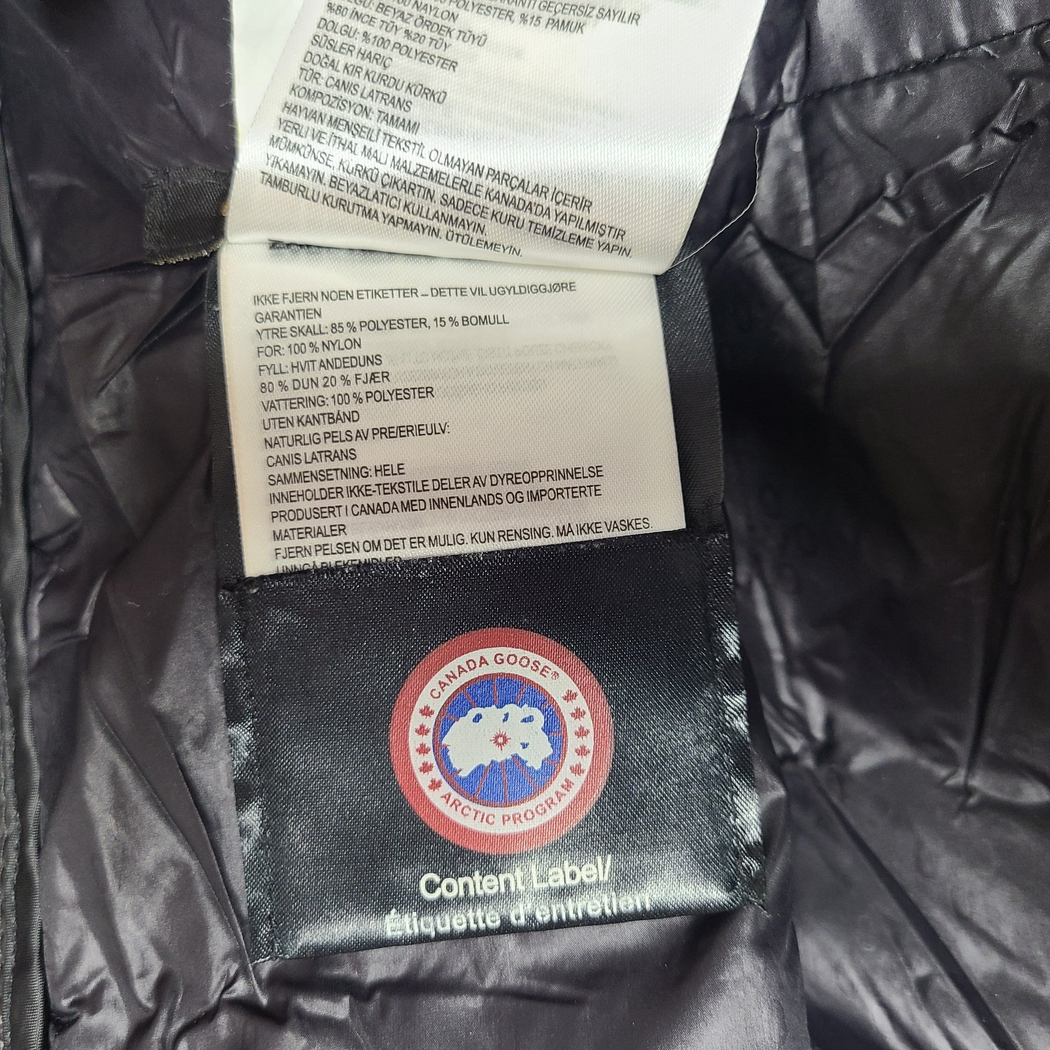RARE Canada Goose x OVO Hybridge Lite Jacket Down Insulated Black 2701MOV Sz S