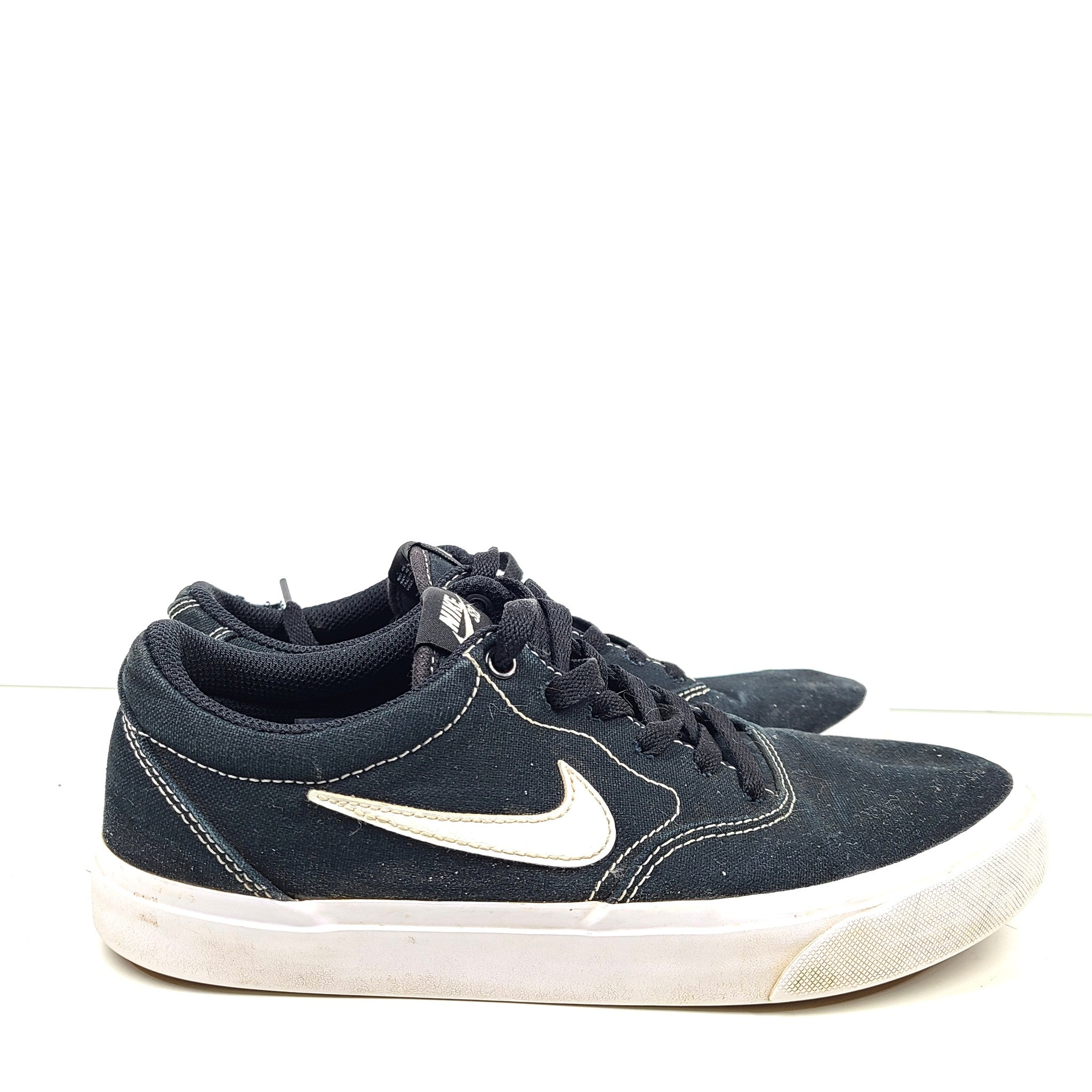 Nike Men's Charge Canvas SB 'Black White' Skateboard Sneakers CD6279-006 Sz 7