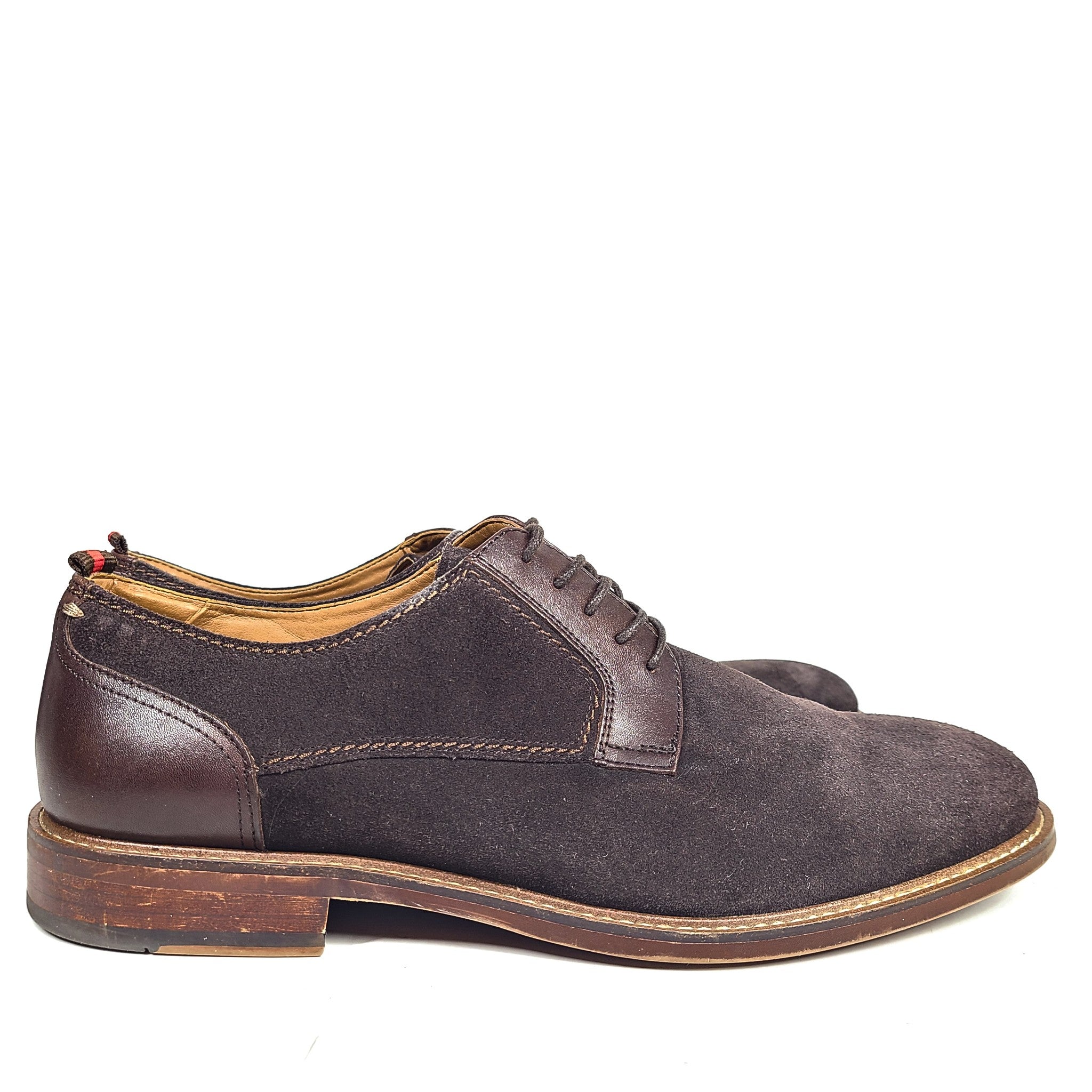Steve Madden Men's Carlyle Brown Suede Oxford Shoes US 12