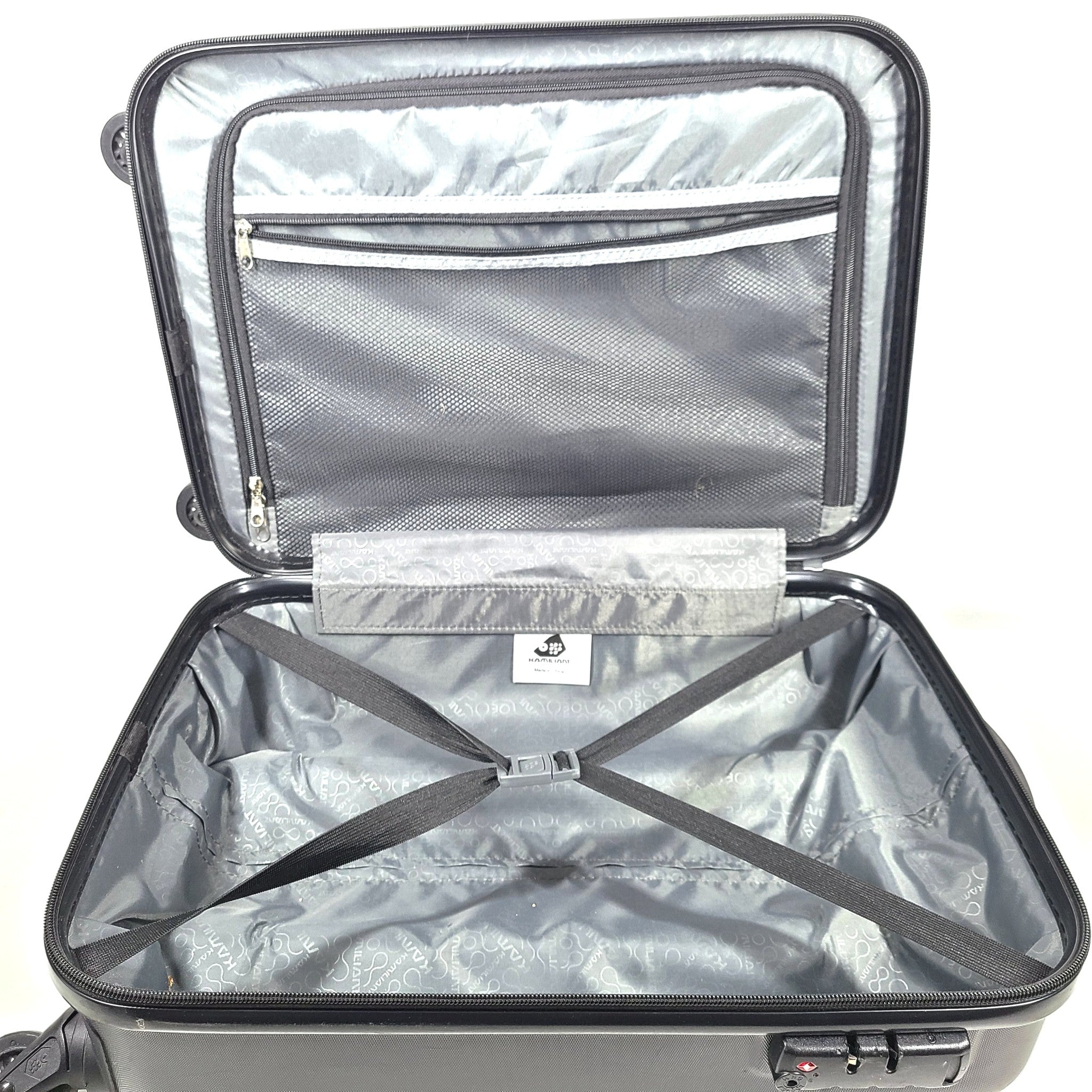 Kamiliant Kapa SP 21" Carry On Cabin Luggage Locking Hardshell Black