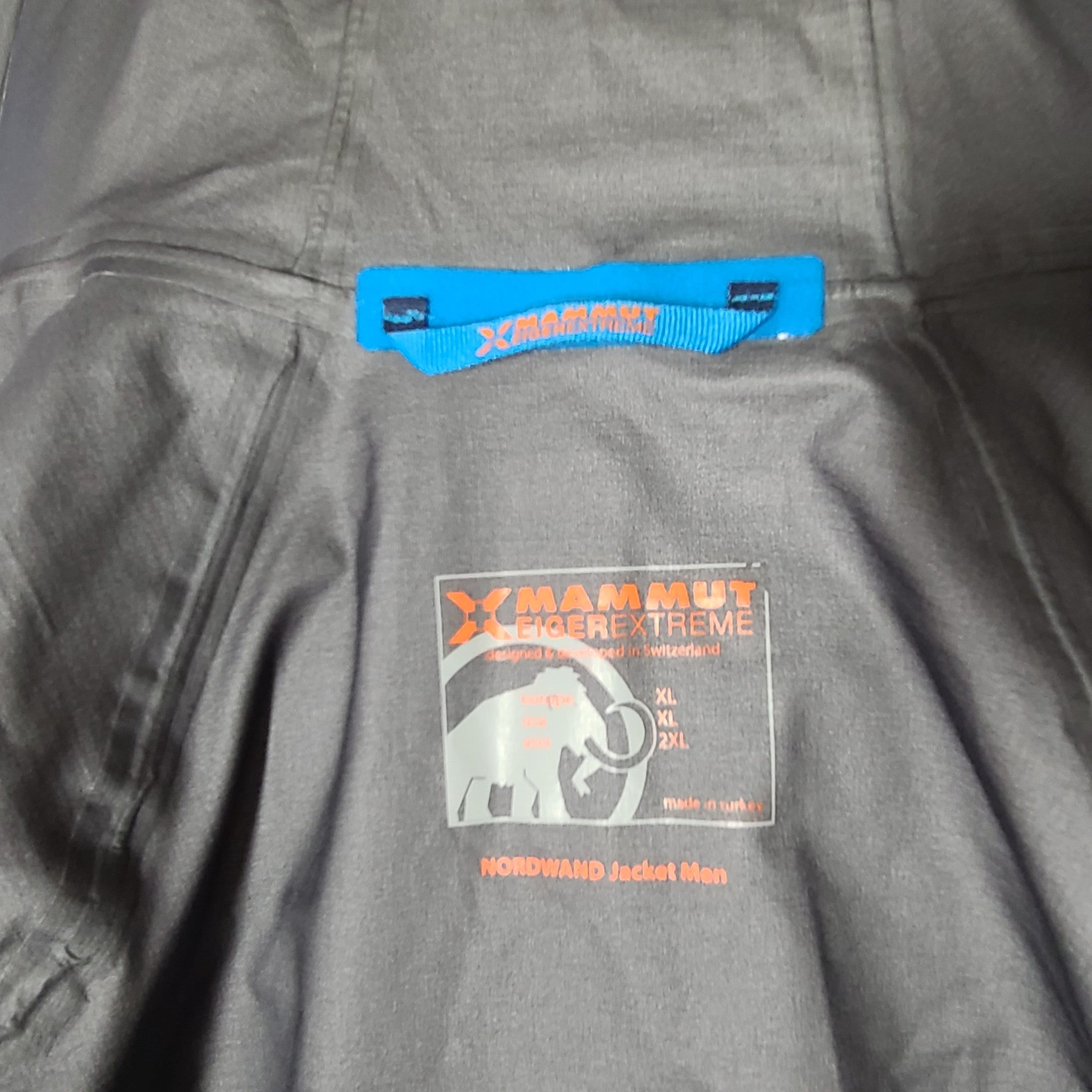 Mammut Men's Eigerextreme Nordwand Pro Ski Snowboard Jacket Black Sz XL