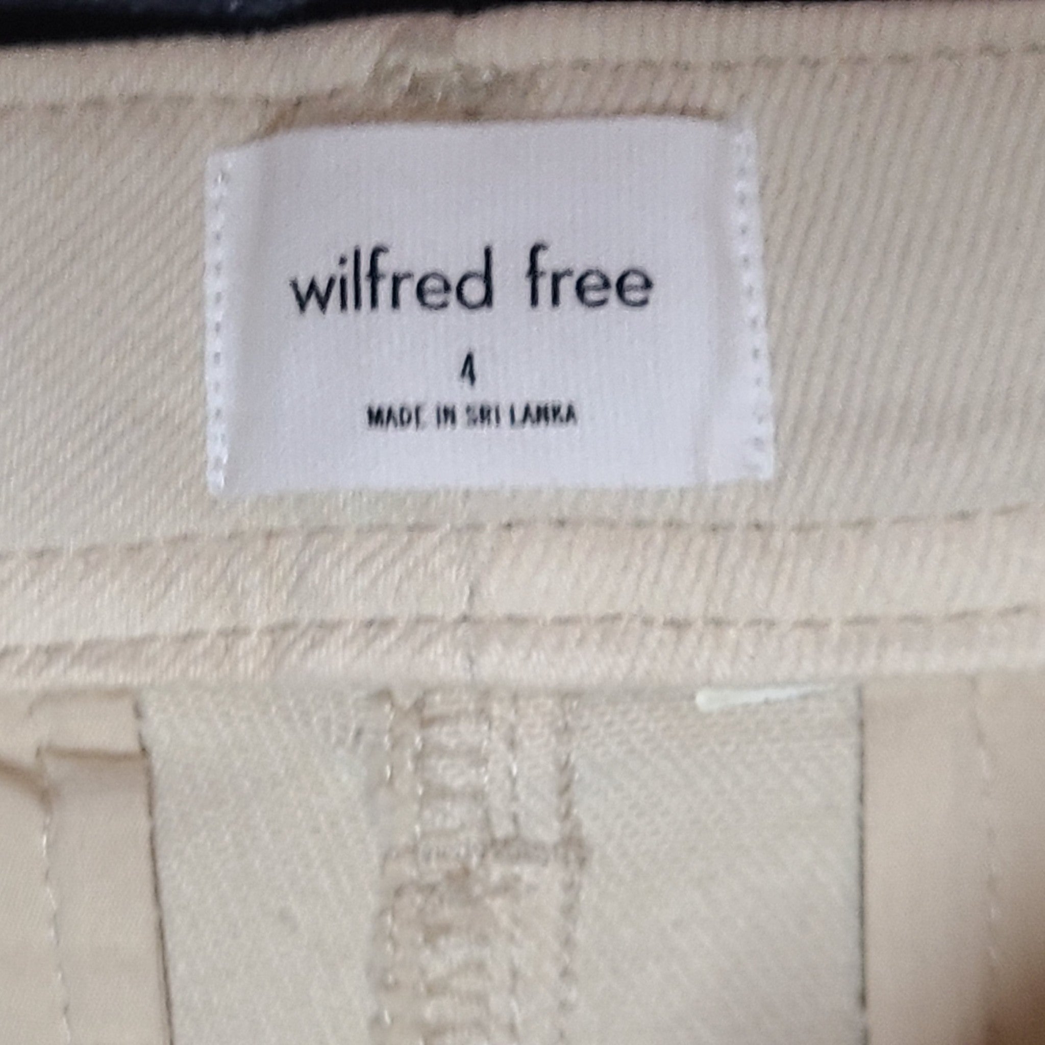 Aritzia Wilfred Free Women's Maeve Cargo Pants Birch Sz 4