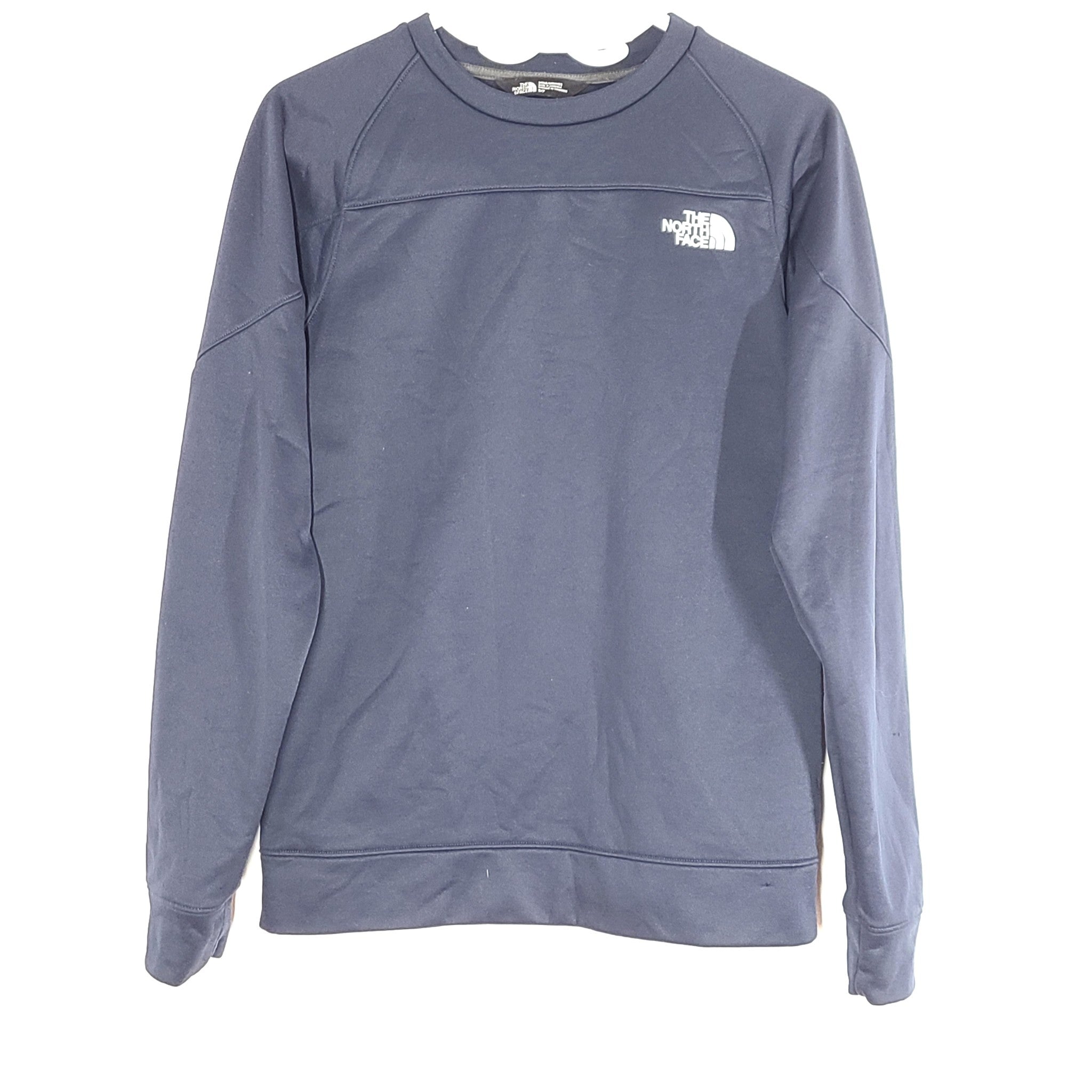 The North Face TNF Men's Essential Crew Neck Fleece Sweatshirt Navy Blue Sz S