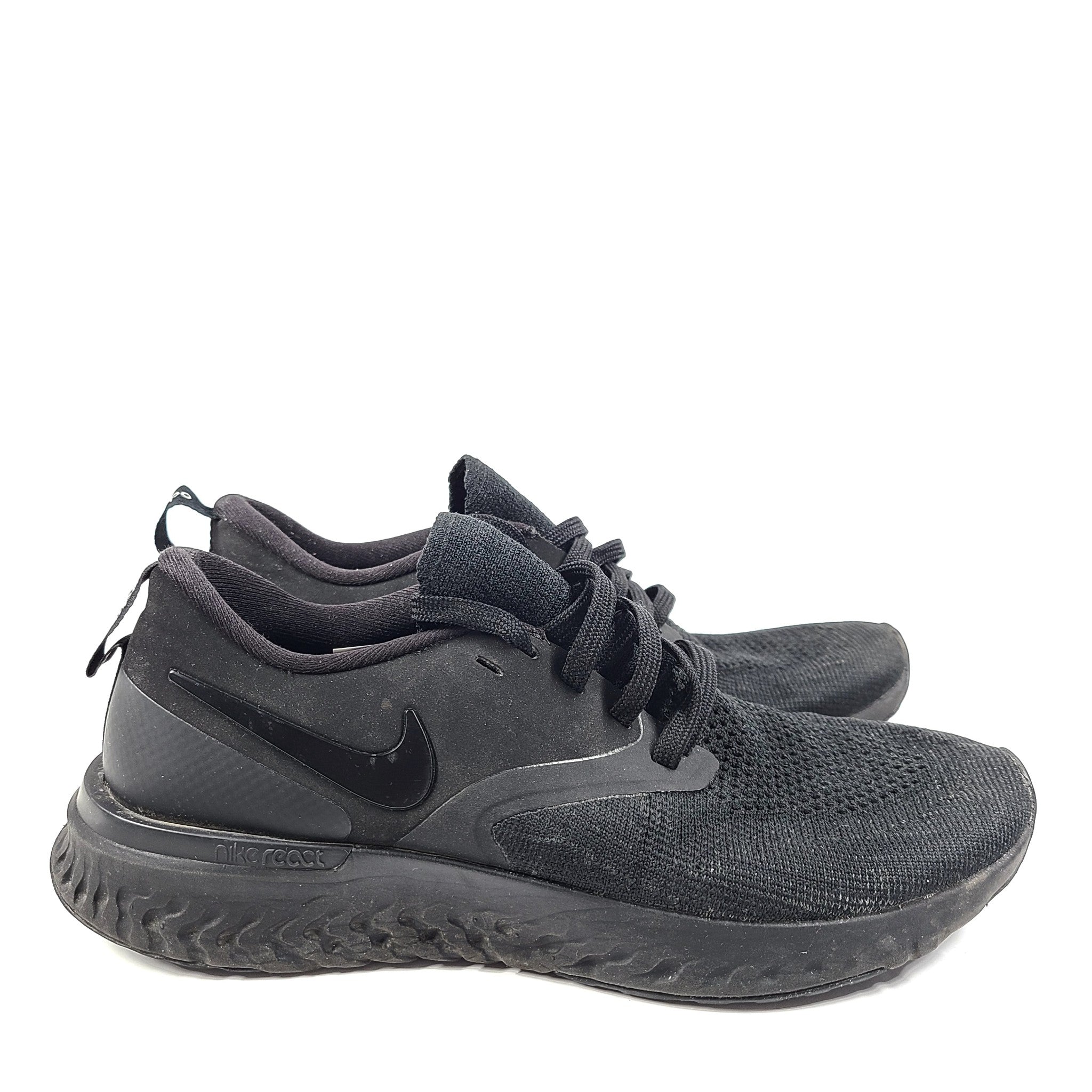 Nike Women's Odyssey React Flyknit 2 Running Shoes Black US 6.5 AH1016-001