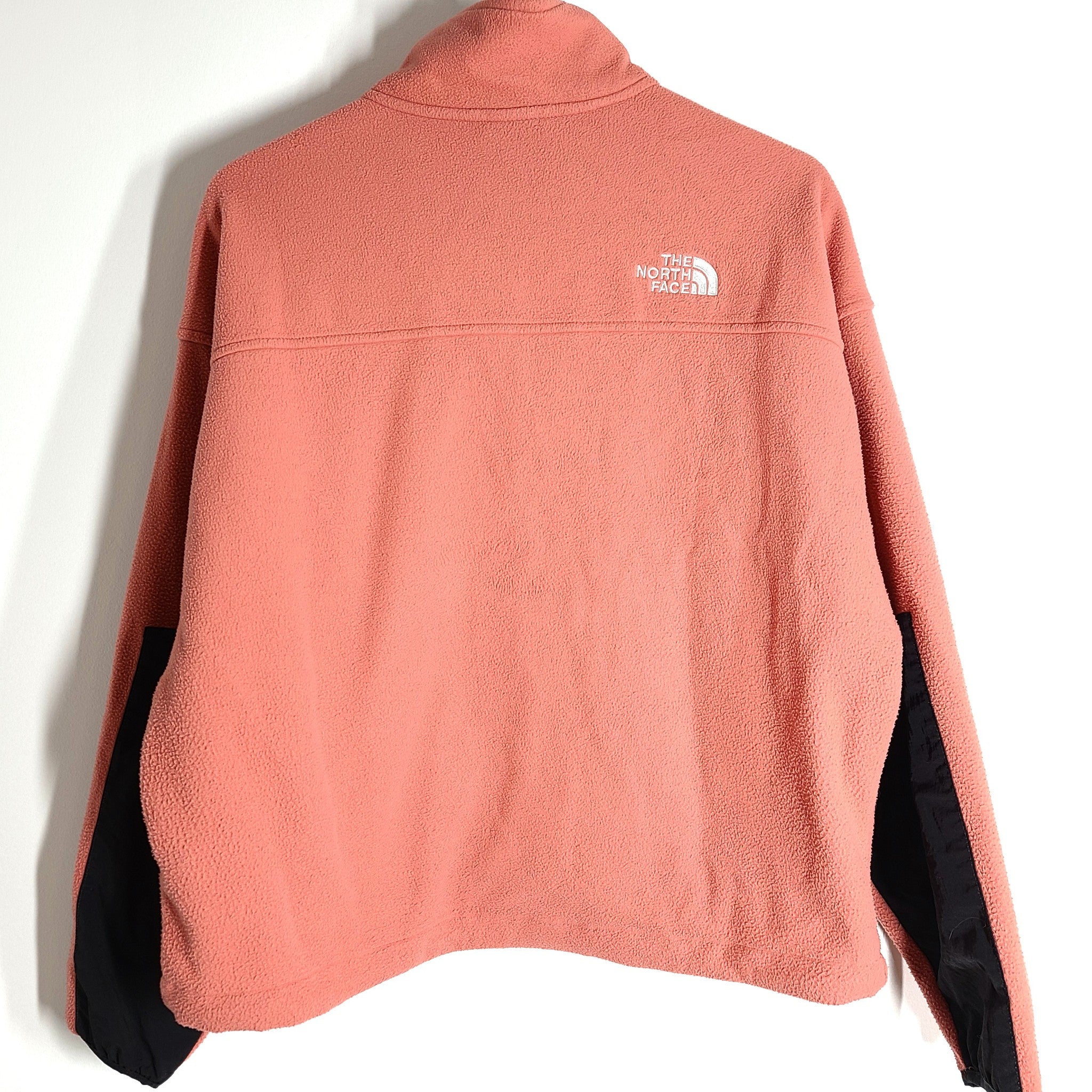 The North Face TNF Women's TKA Kataka 1/4 Zip Fleece Sweater Coral Pink Sz M