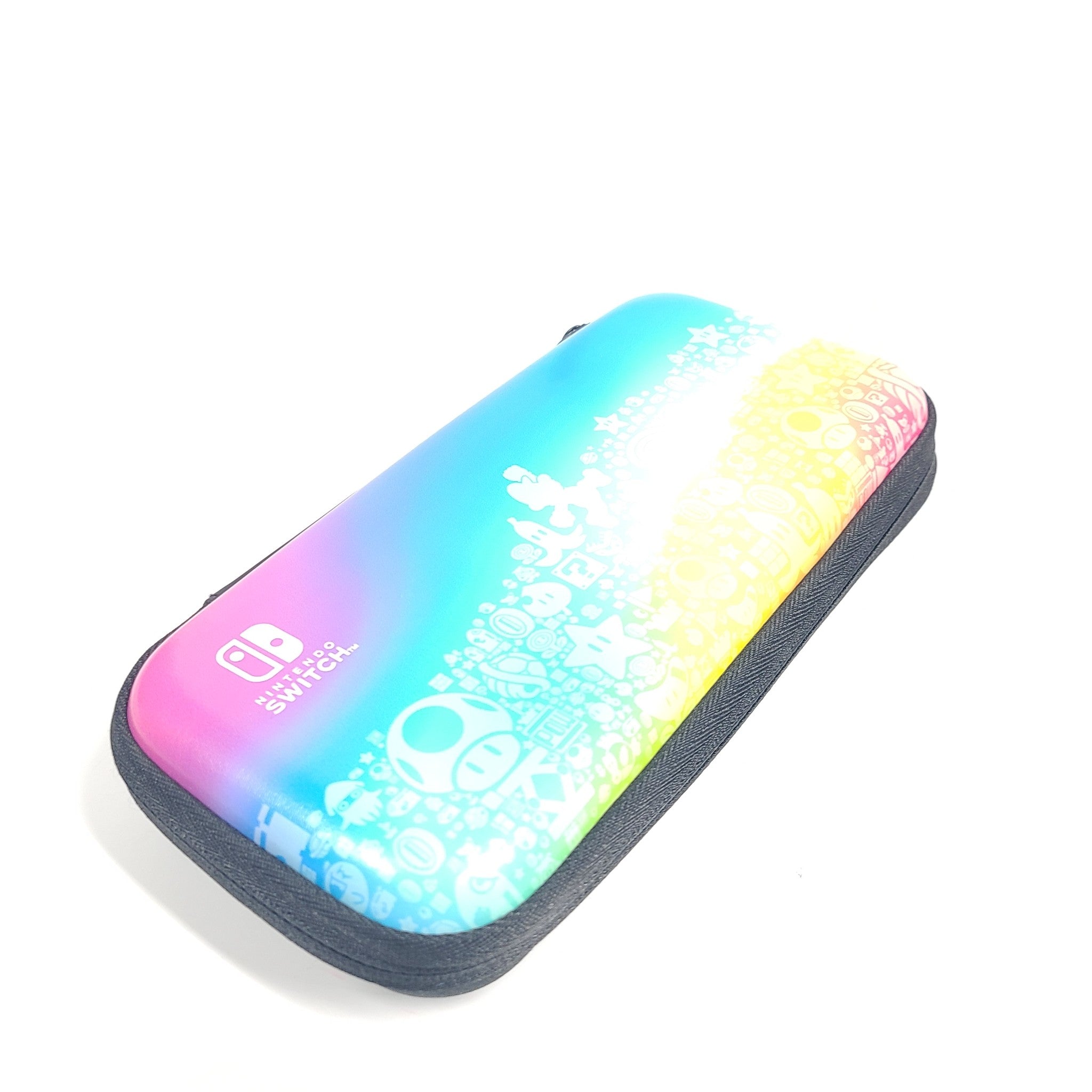 Nintendo Switch Deluxe Travel Case for Nintendo Switch - Multicolor Rainbow