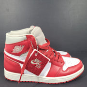 Nike Women's Air Jordan 1 Newstalgia Chenille Varsity Red DJ4891-061 Sz 8.5