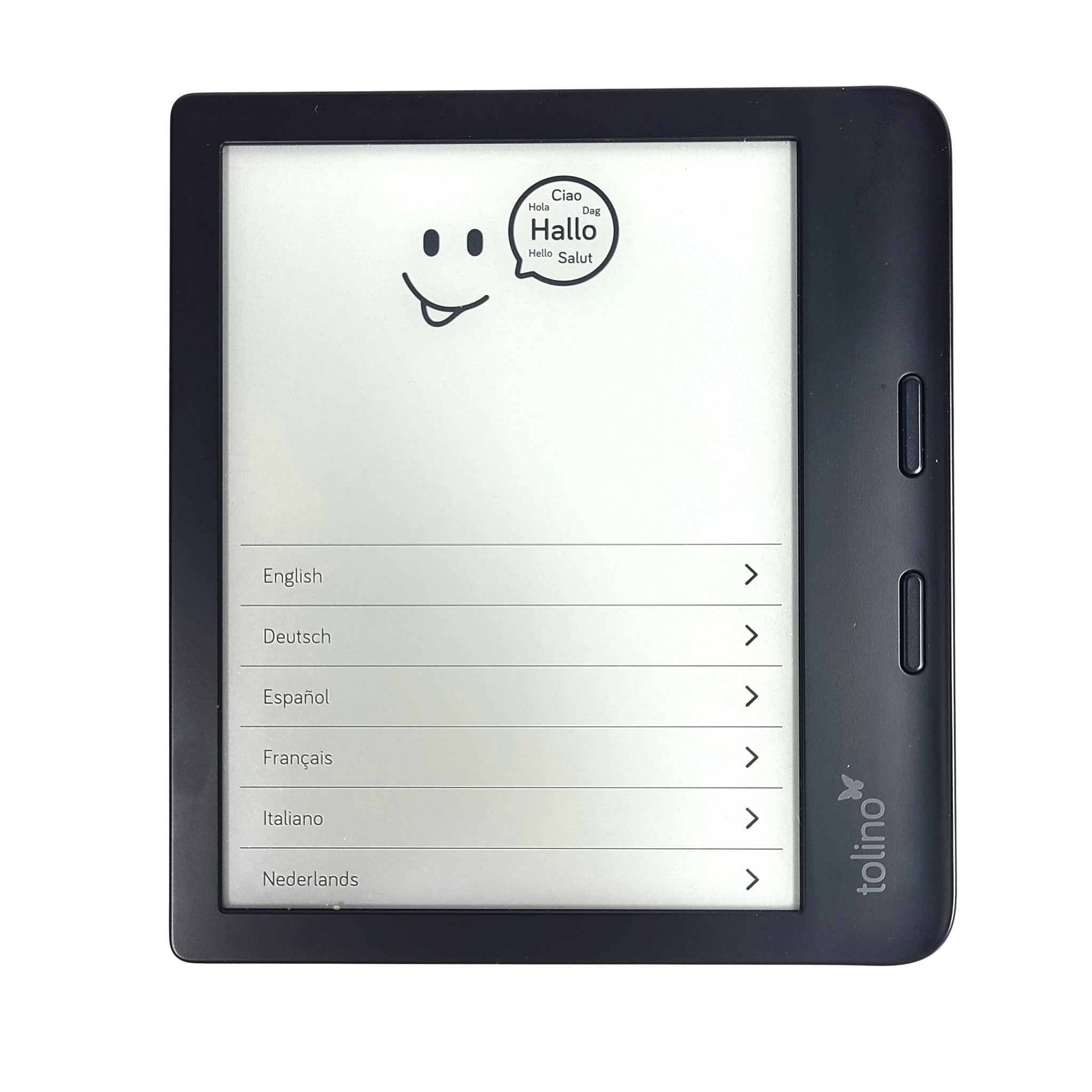 Tolino Vision 6 eReader eBook - 16GB, 7", Wi-Fi - Black (Kobo Libra 2 Rebranded)
