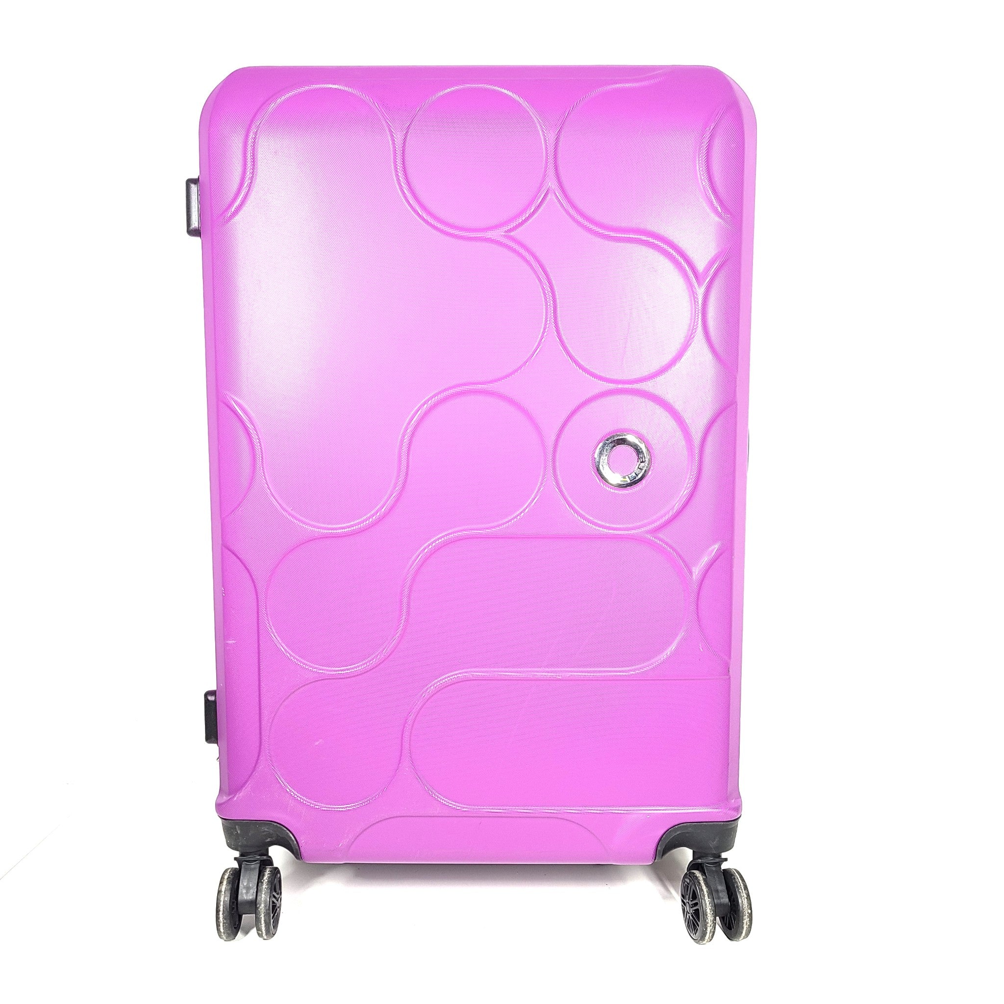 S-lite 29" Hardside Spinner Luggage Check In Suitcase Expandable Purple