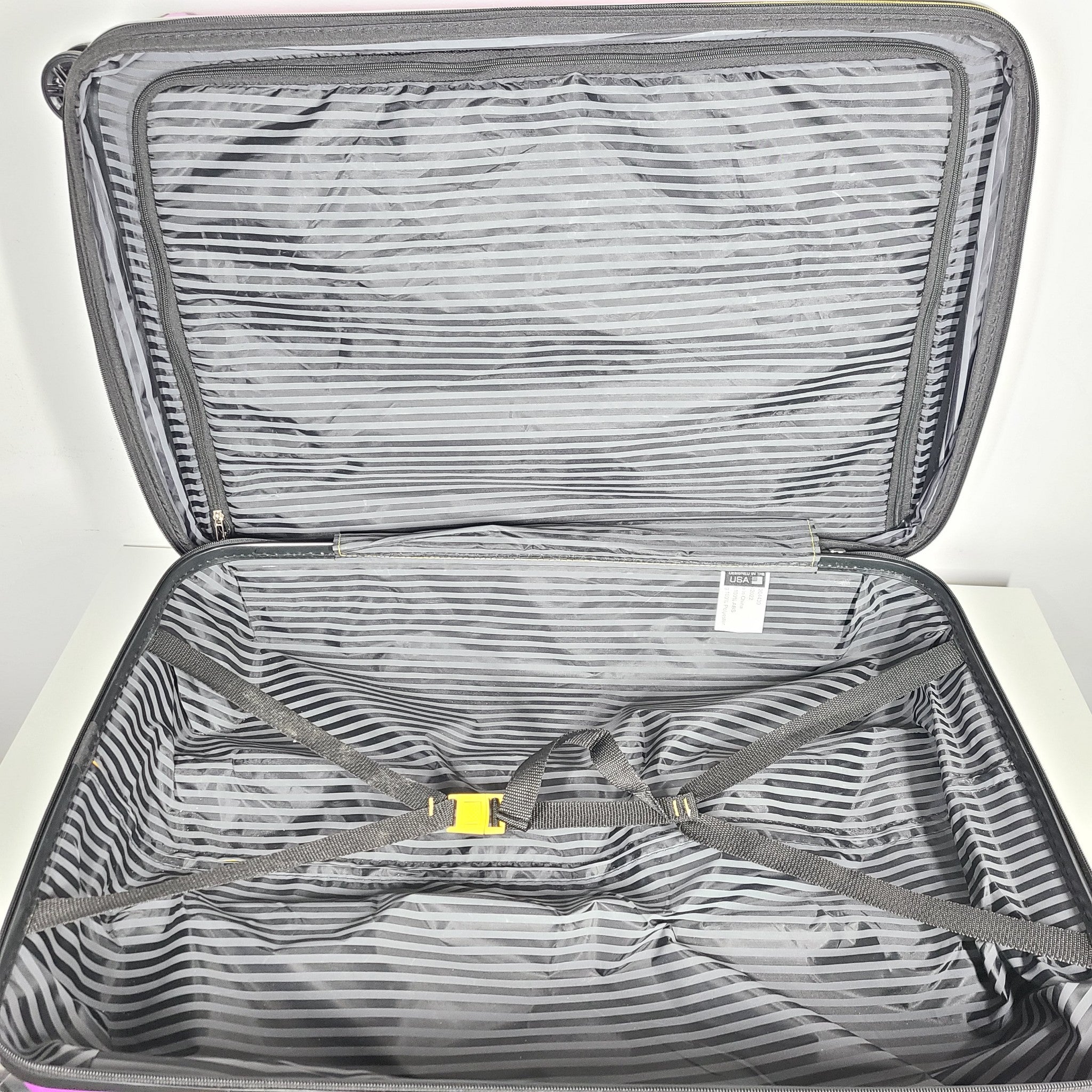 S-lite 29" Hardside Spinner Luggage Check In Suitcase Expandable Purple