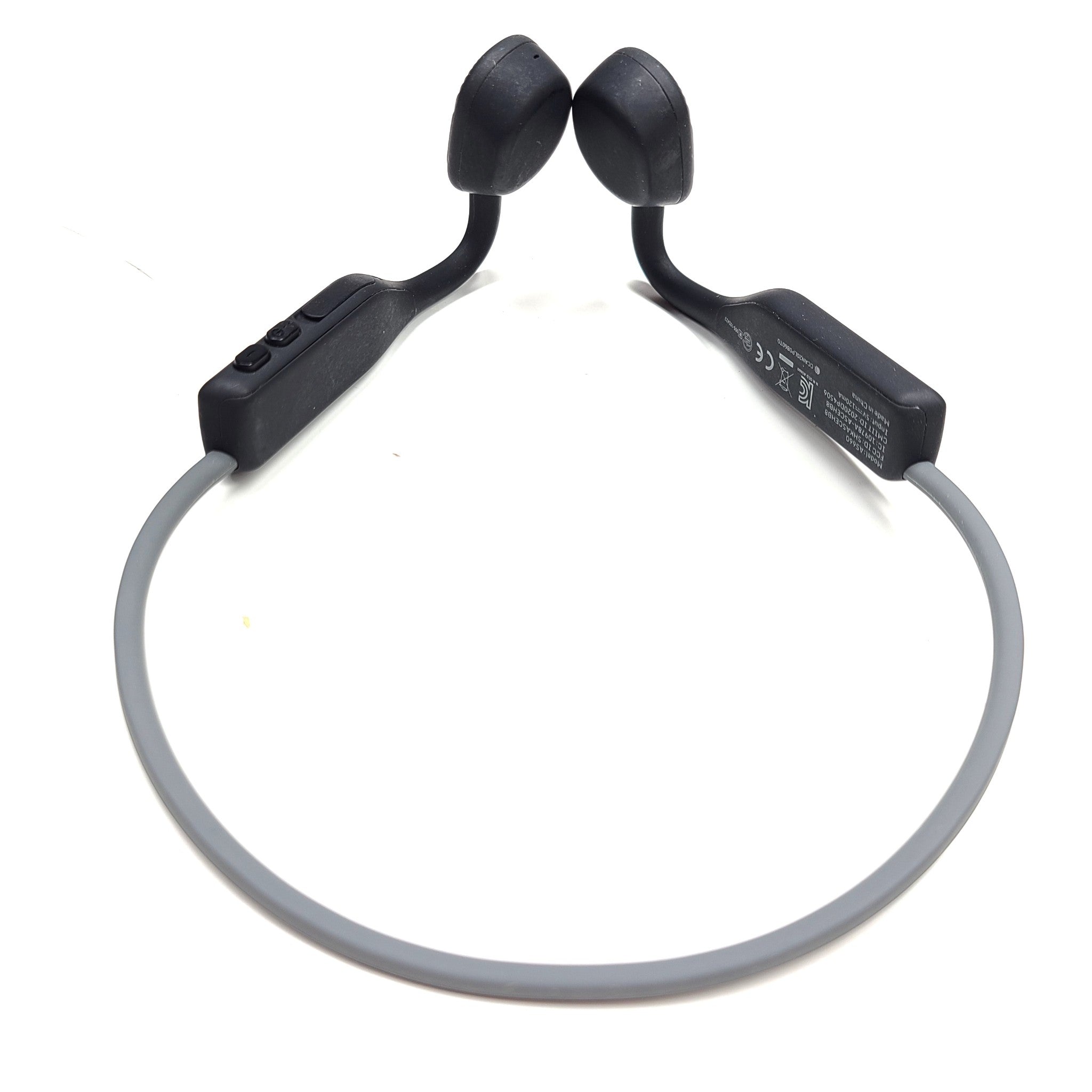 AfterShokz OpenMove Bone Conduction Headphones AS660 Wireless Open-Ear - Grey