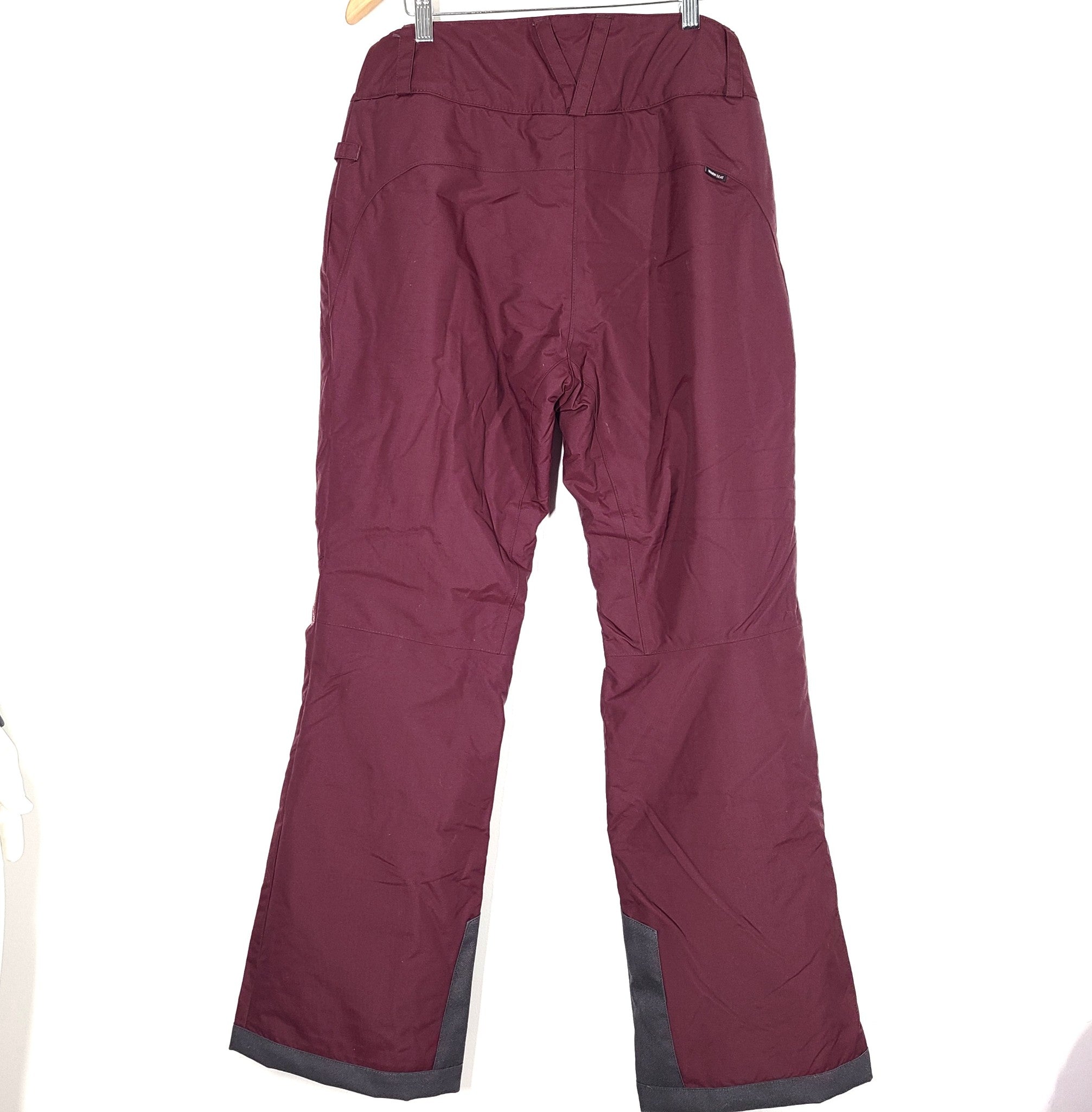 Decathlon Women's Snowboard Ski Pants SNB 100 Bordeaux Sz S