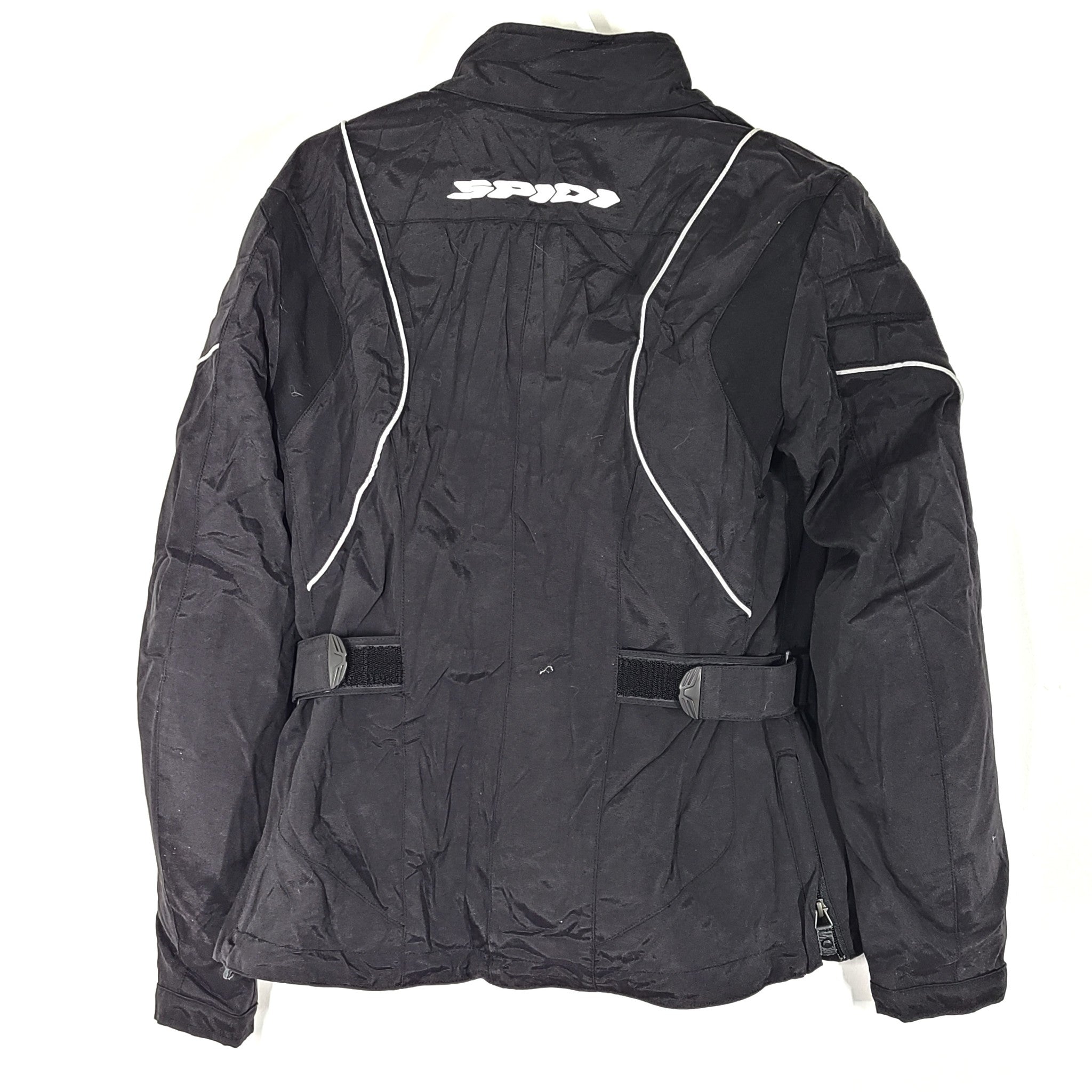 Spidi Wings H2Out Women's Motorcycle Jacket with Pads + Lining Black Sz M