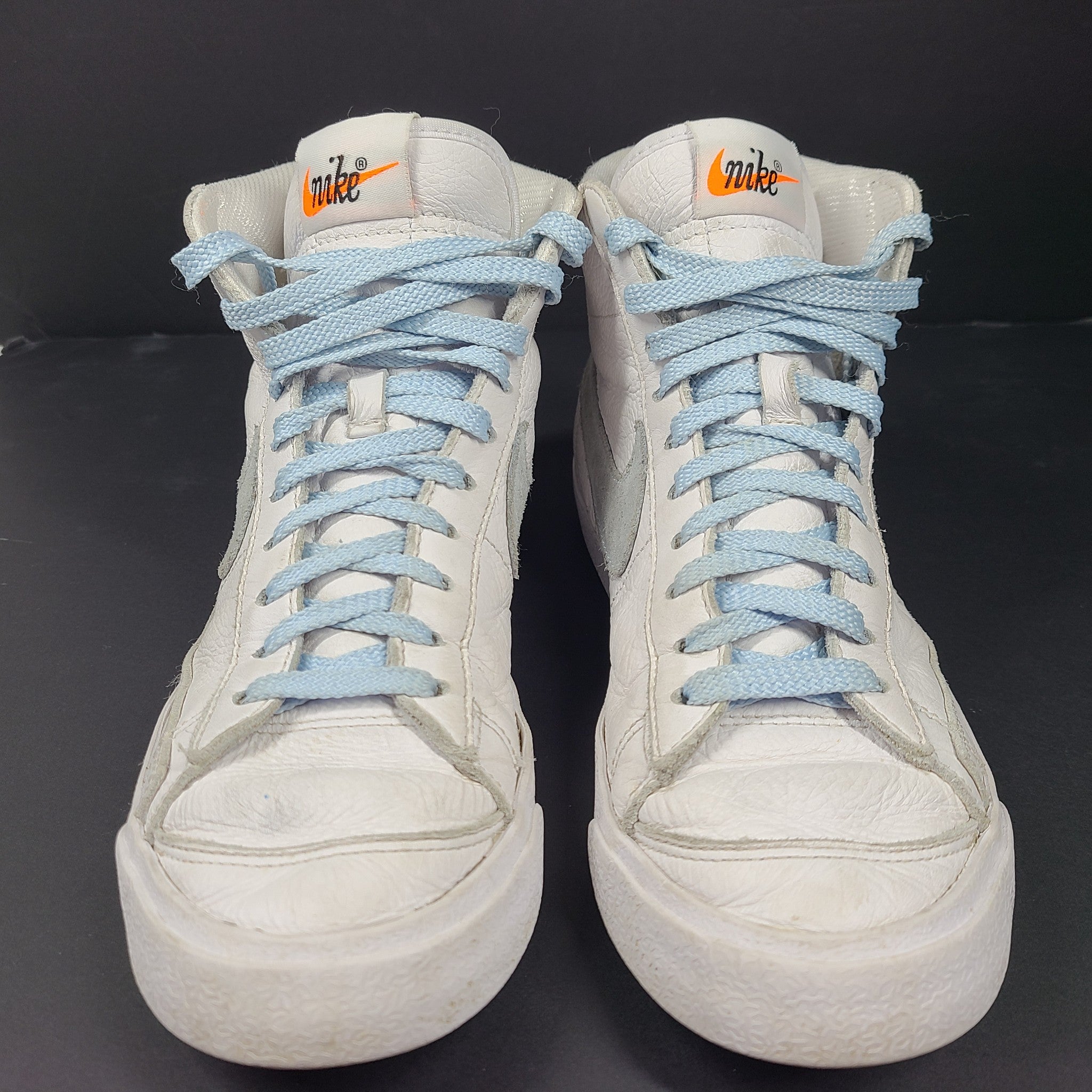 Nike Men's Blazer Mid 77 By You White Blue DA7564-991 US 7