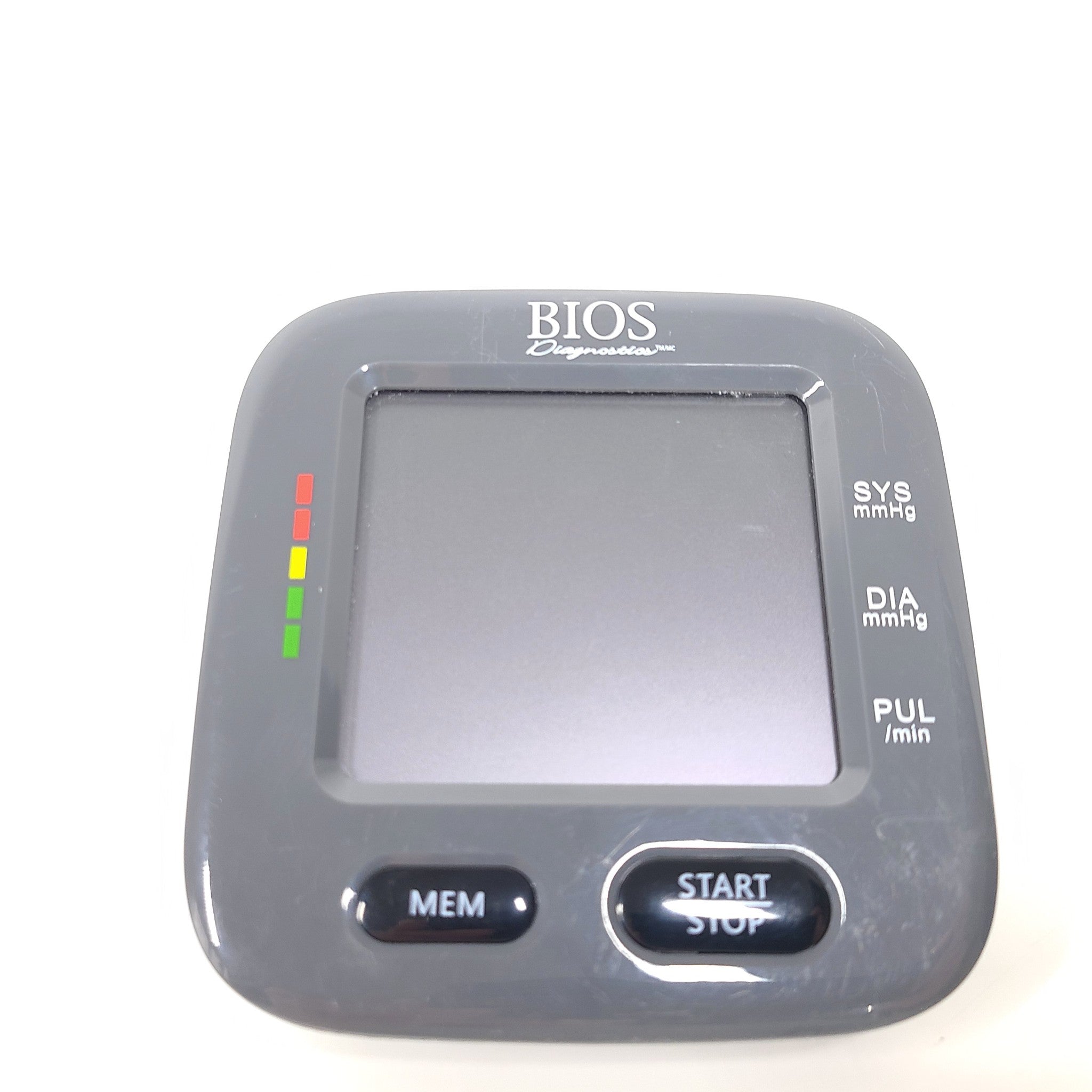 BIOS Diagnostics Portable Blood Pressure Monitor + Cuff (Battery Powered)