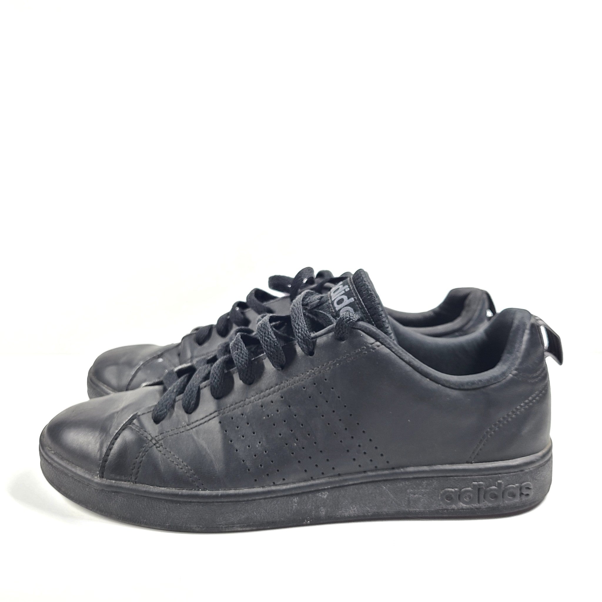 Adidas Men's VS Advantage Clean F99253 Black Casual Shoes Sneakers Size 7.5