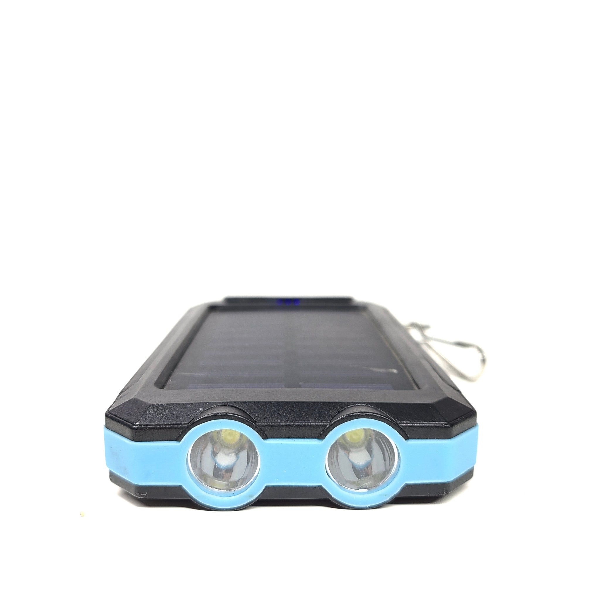 Solar Power Power Bank 20000 mAh 3.7V Mobile External Charger LED Flashlight