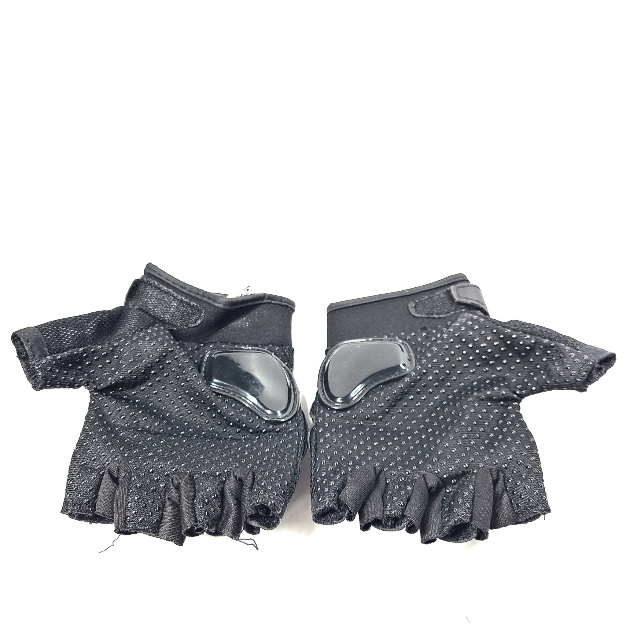 Riding Tribe MCS-04C Motorcycle Gloves Half Finger Black Sz M