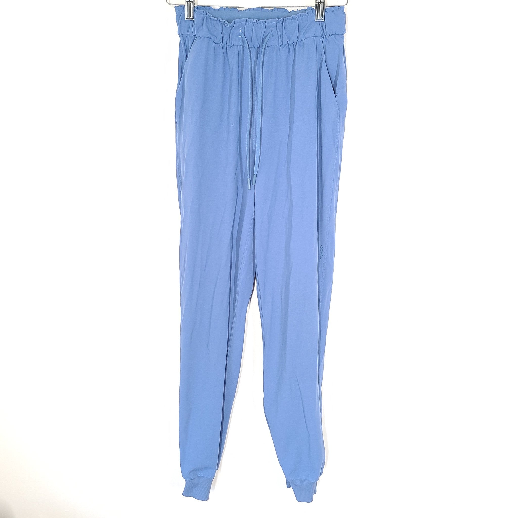 Lululemon Women's Stretch High-Rise Jogger *Full Length Blue Sz 4 READ!