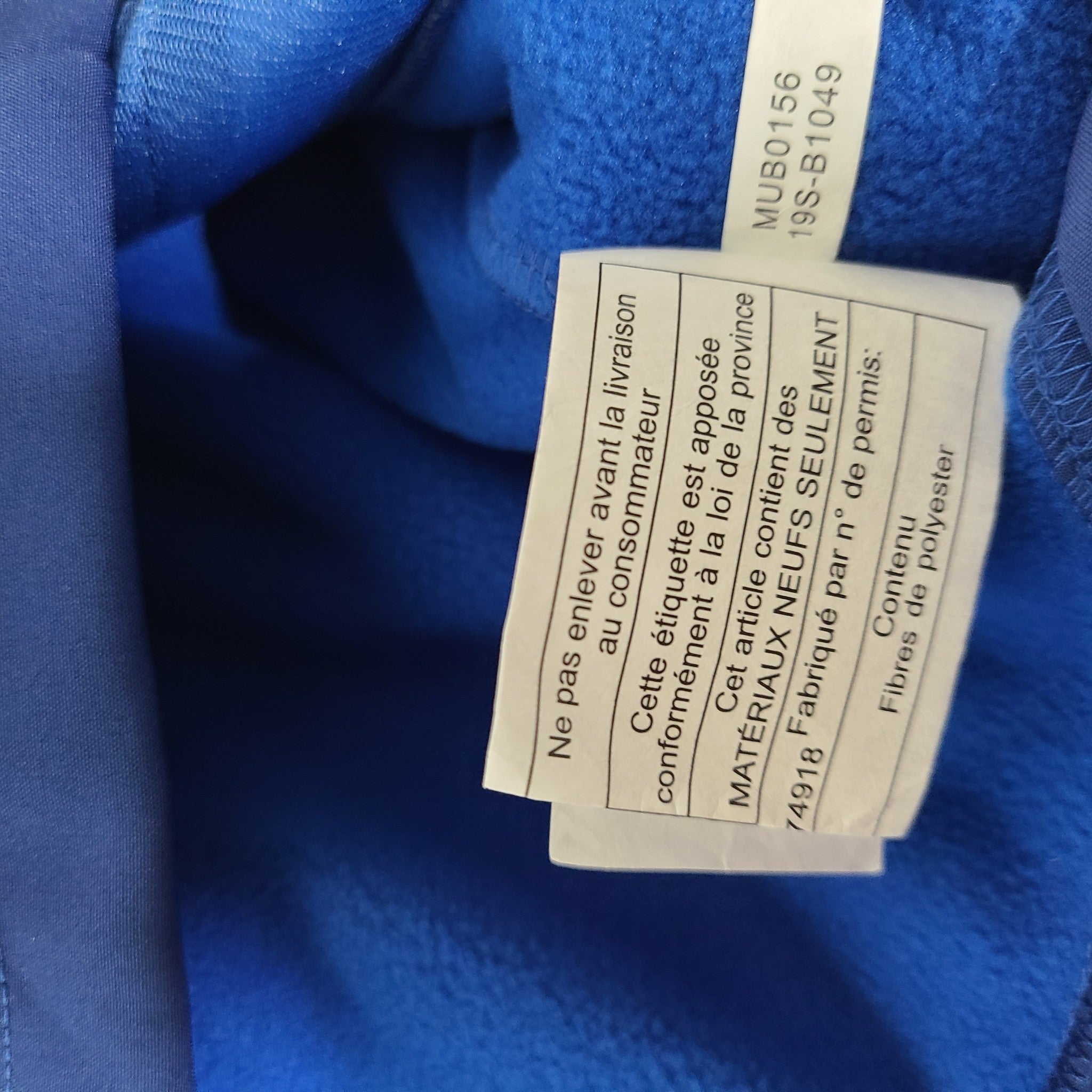 Paradox Boys' Softshell Fall/Spring Jacket Fleece Lined Hooded Blue Sz XL 14/16