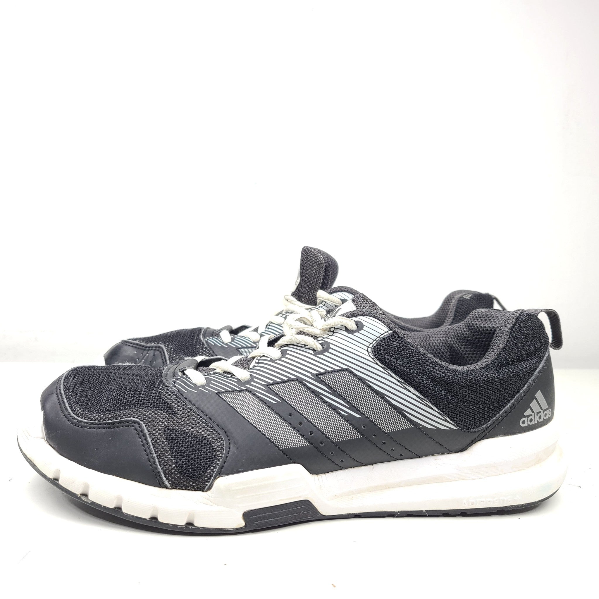 Adidas Men's Essential Star 3 M Sneakers Black/White BA8947 Size 9.5