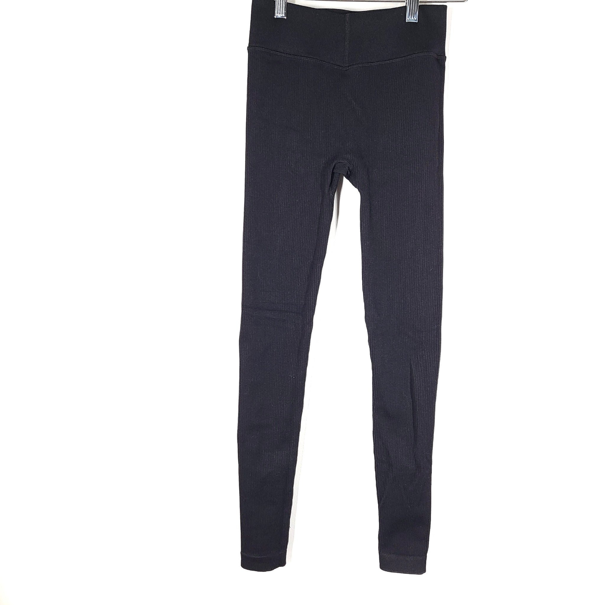 Bo+Tee Leggings High Waist Define Luxe Leggings In Black Batch B BT0434R  XS