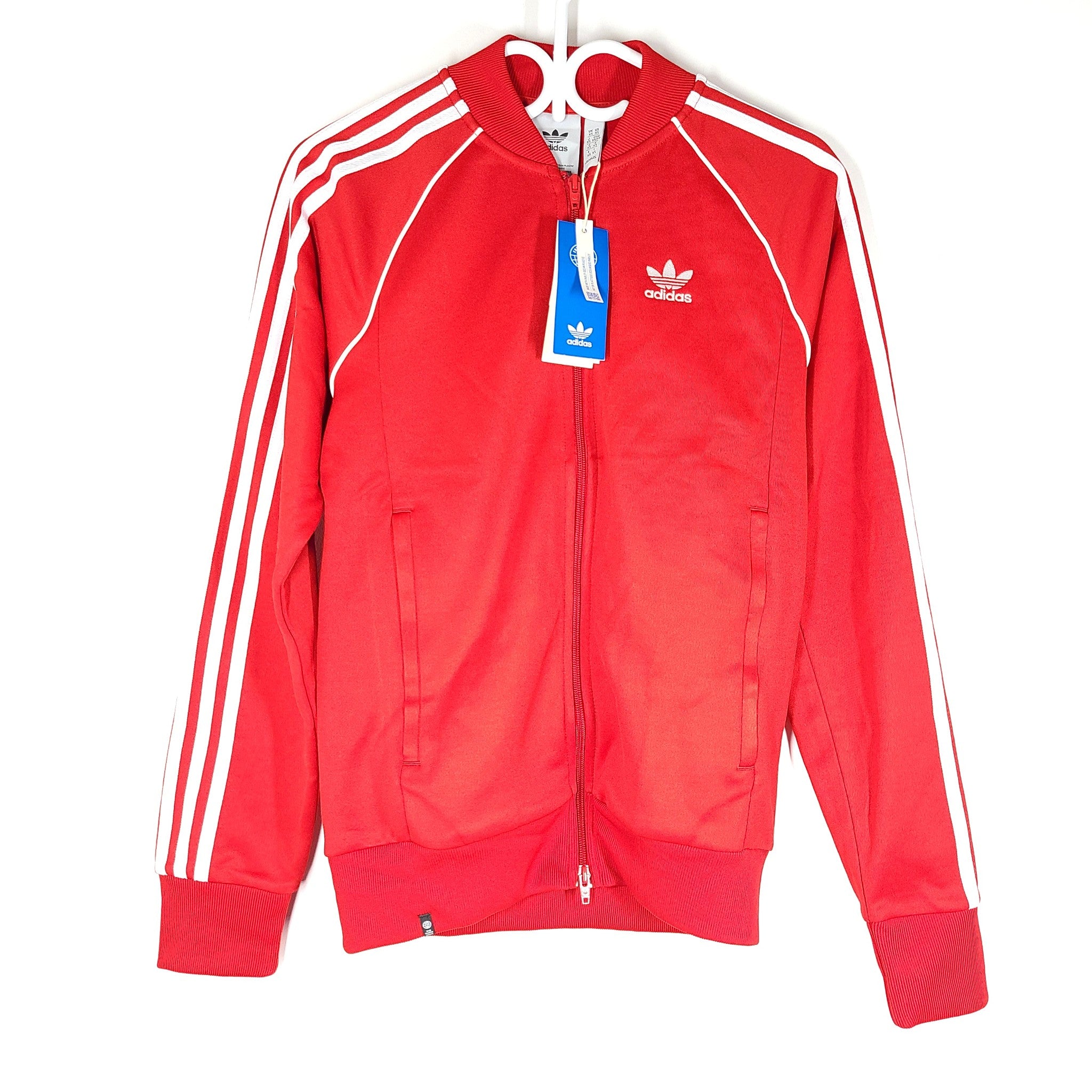 Adidas Adicolor Classics Primeblue SST Track Top GF0196 Red XS