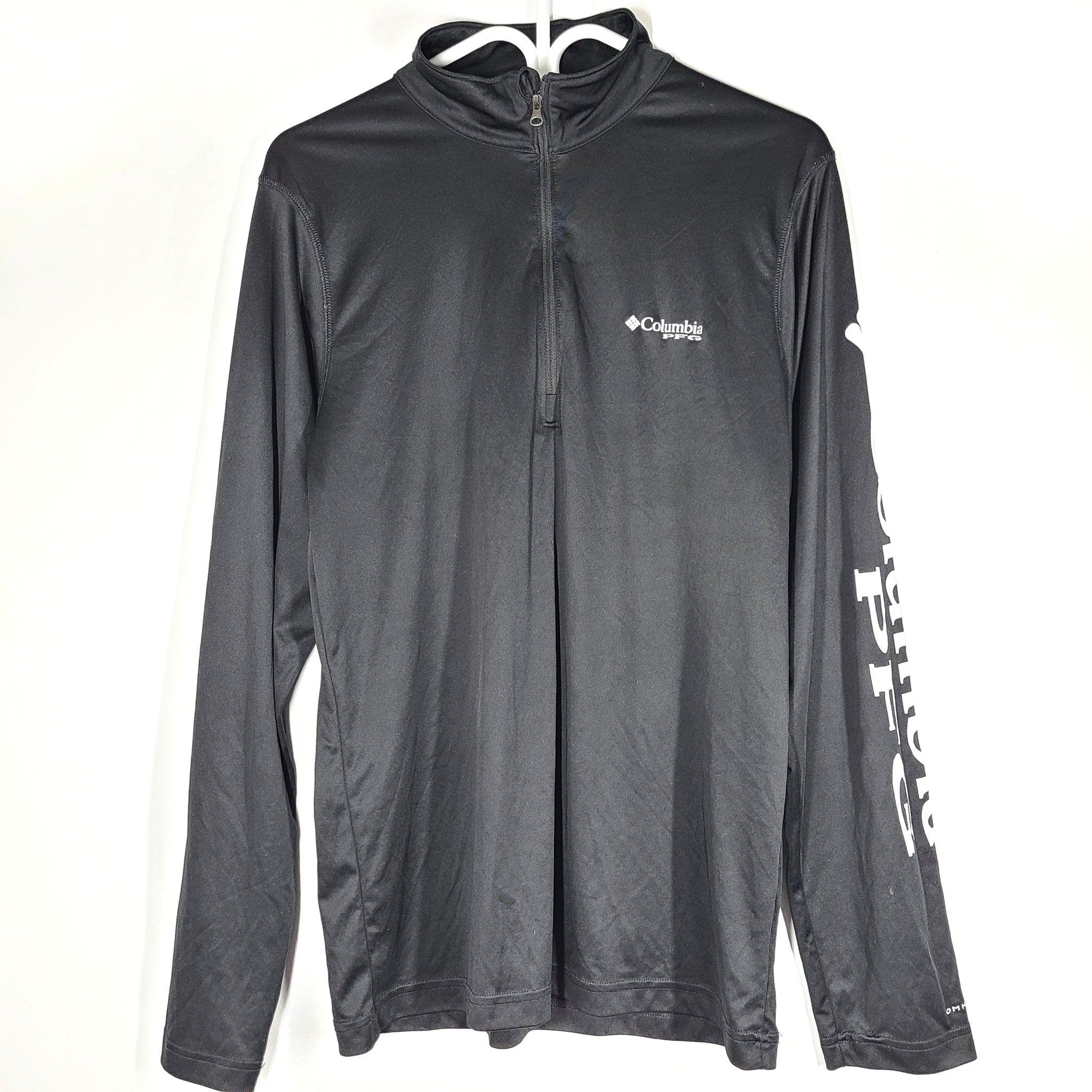 Columbia Women’s PFG Deep Waves Quarter Zip Long Sleeve Shirt F19 1218 3017 Sz S