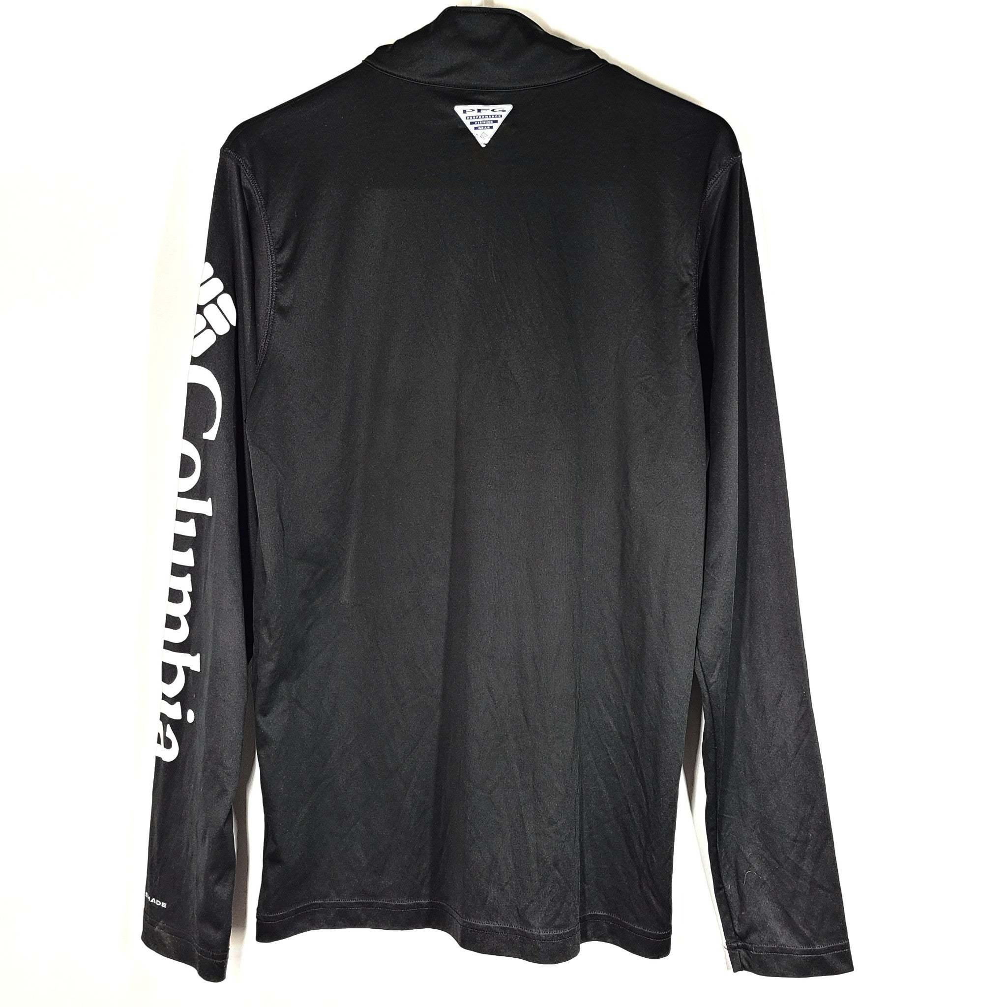 Columbia Women’s PFG Deep Waves Quarter Zip Long Sleeve Shirt F19 1218 3017 Sz S
