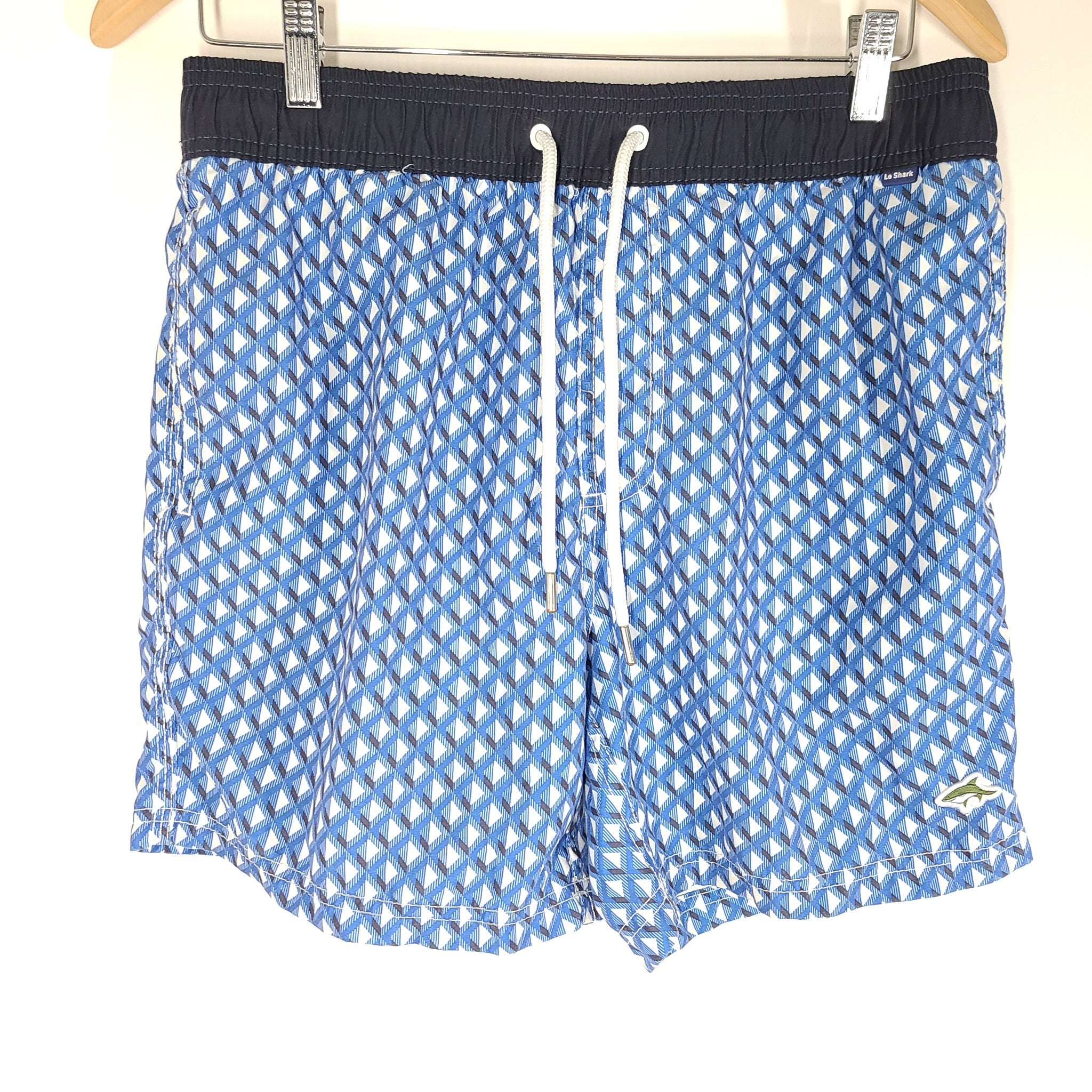 Le Shark Men's LS Marinos Swim Shorts Trunks Turkish Sea Blue Sz S