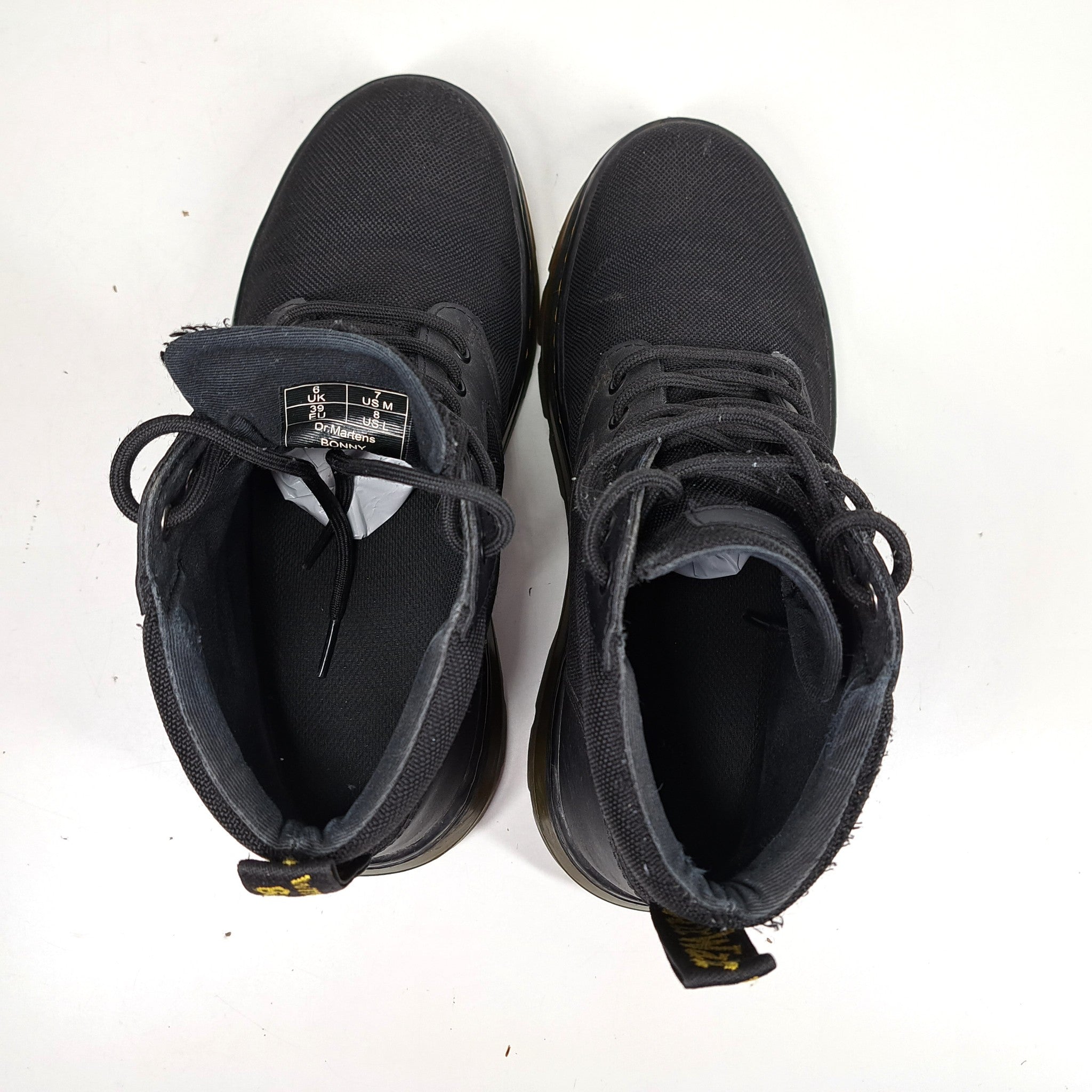 Dr. Doc Martens Bonny Poly Casual Chukka Boots Black M7/W8