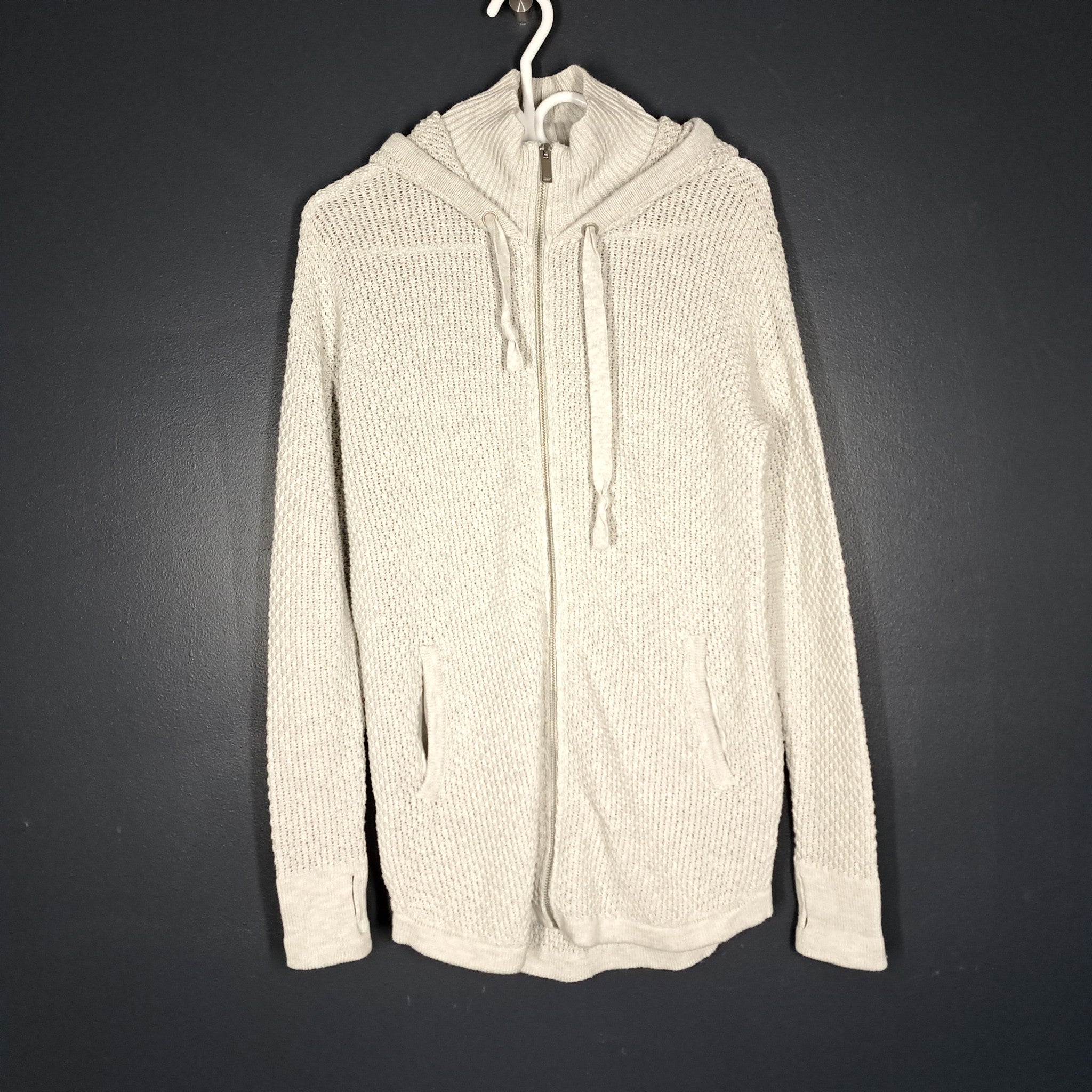 Cynthia Rowley Active Women's Full Front Zipper Hoodie Jacket Gray Sz XS