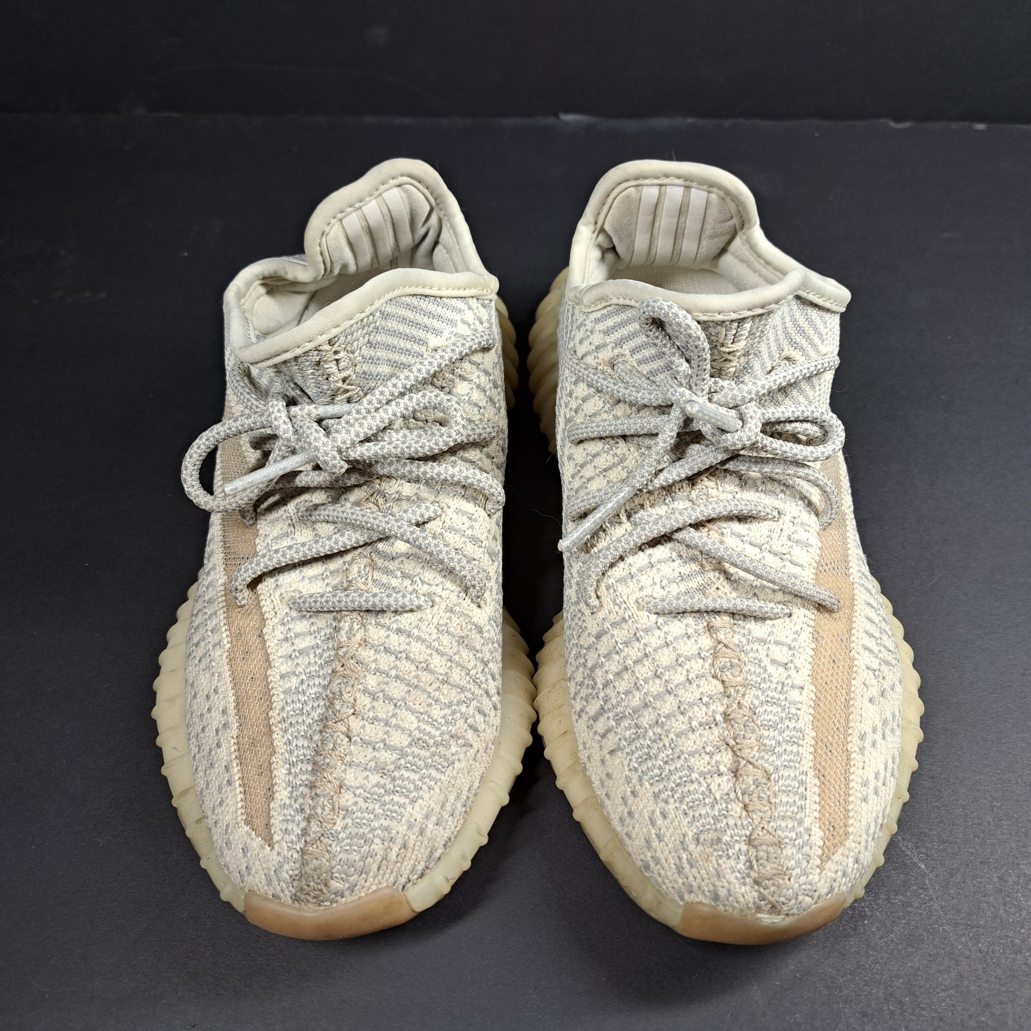 adidas Yeezy Boost 350 V2 'Lundmark Non-Reflective' Sneakers FU9161 Sz 4