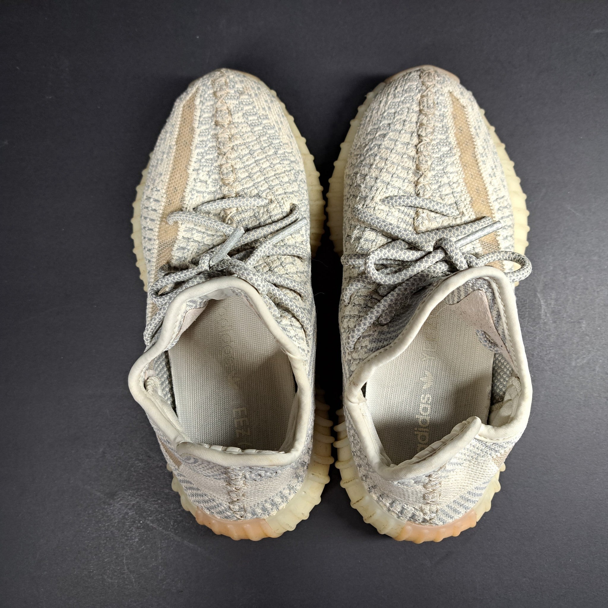 adidas Yeezy Boost 350 V2 'Lundmark Non-Reflective' Sneakers FU9161 Sz 4