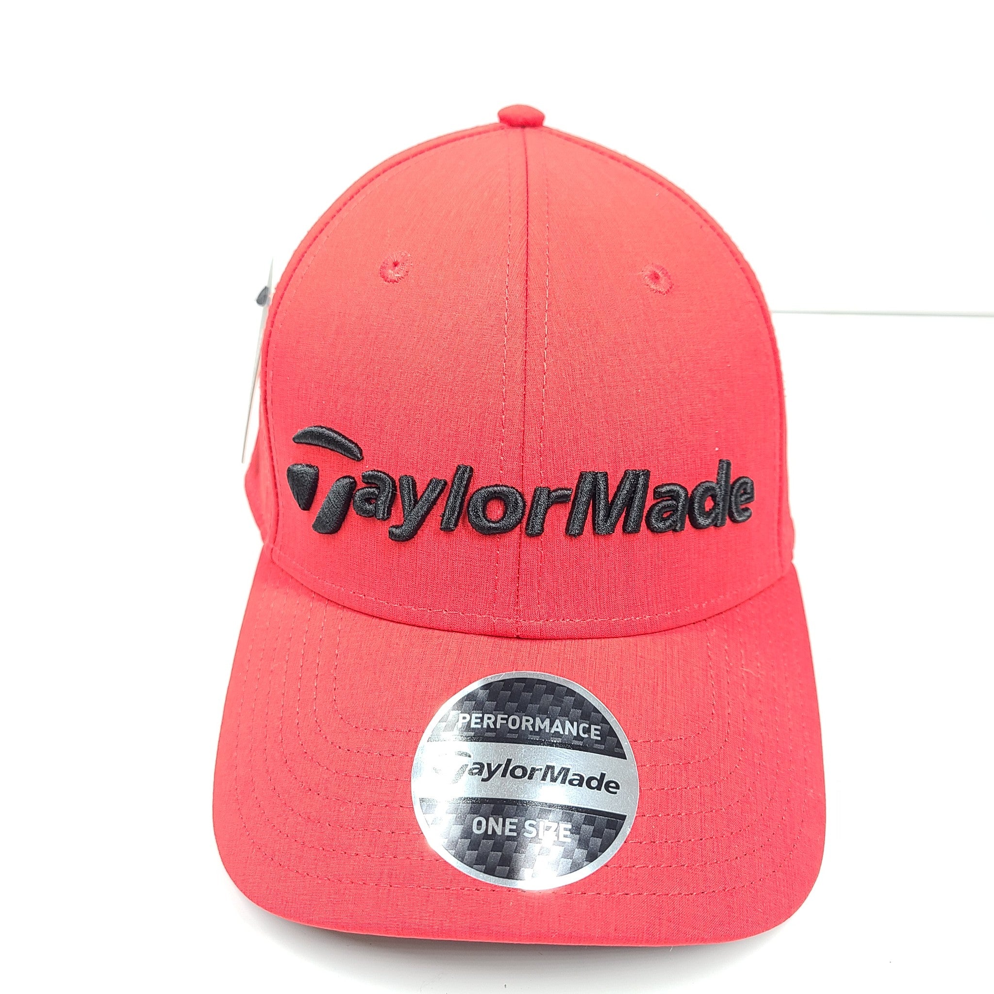 Taylor Made Performance Seeker Cap Red Adjustable One Size